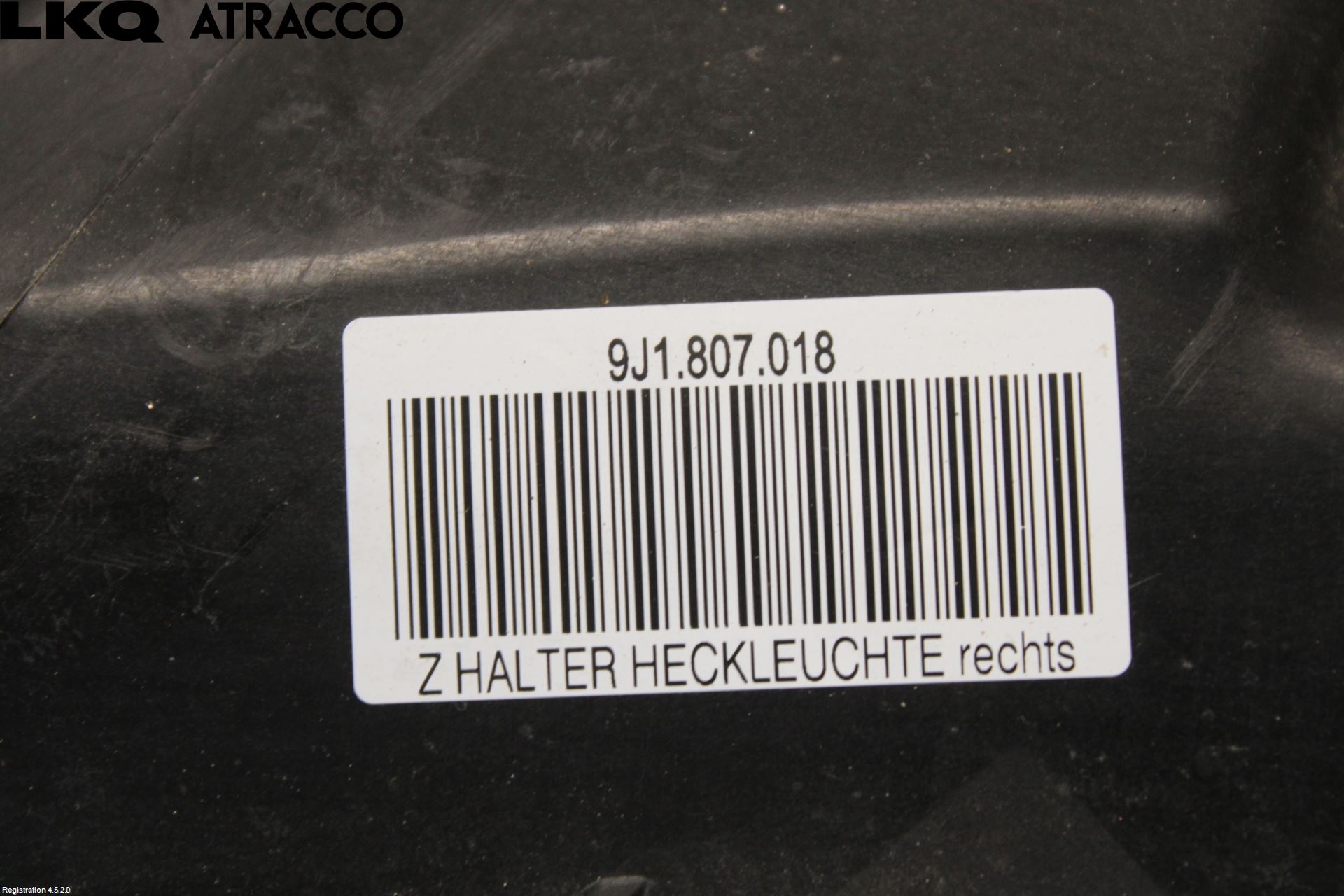 Porsche TAYCAN 20- Støtfangerfeste Bak Høyre