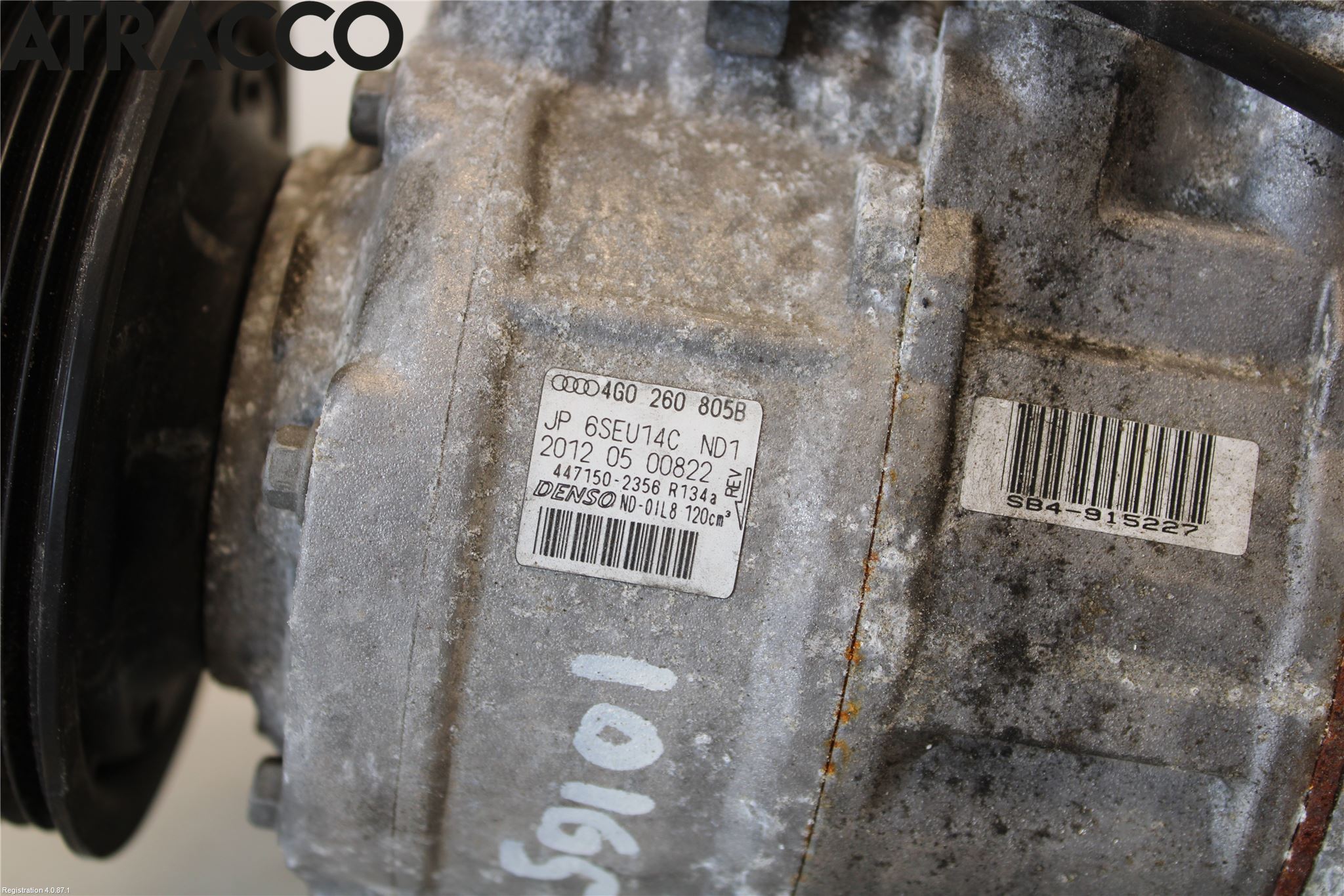 Audi A6 ALLROAD 12-18 Varme Ac Kompressor