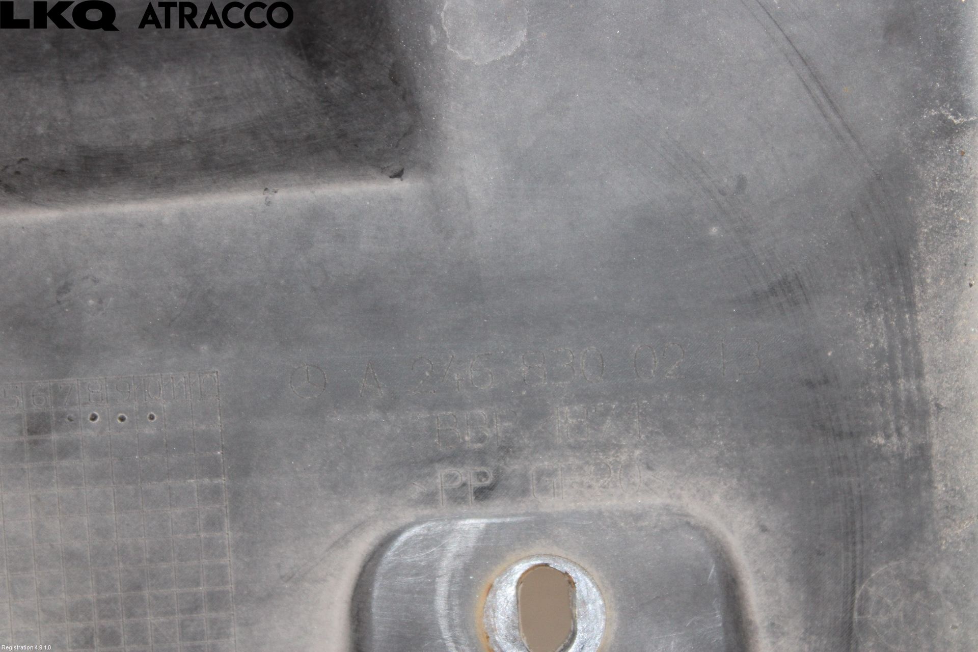 Mercedes-Benz MB B-KLASS (W246/W242) 12-19 Visker Deksel-Grill-Under Frr