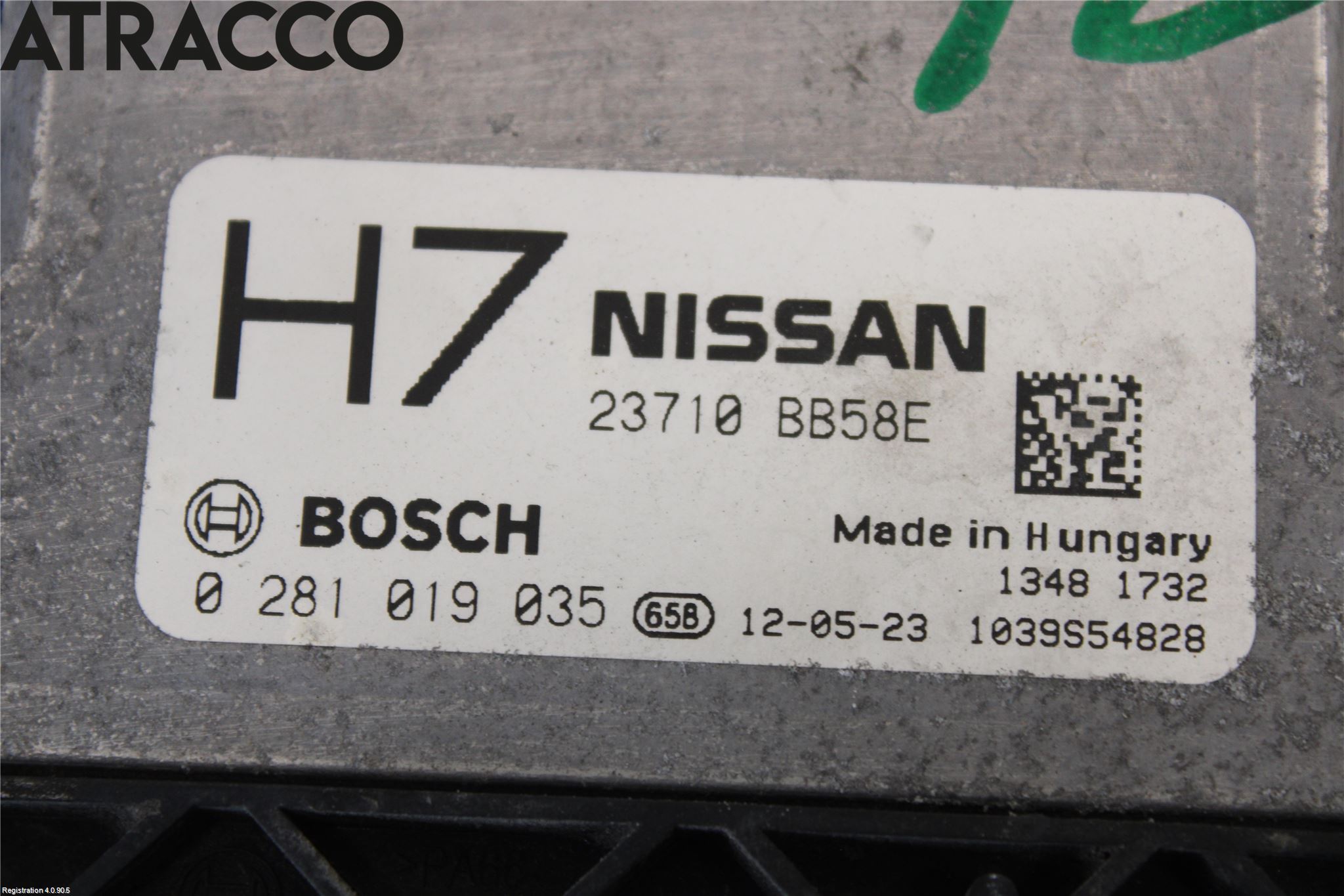 Nissan QASHQAI+2  10-14 Styreenhet Innsprøytning