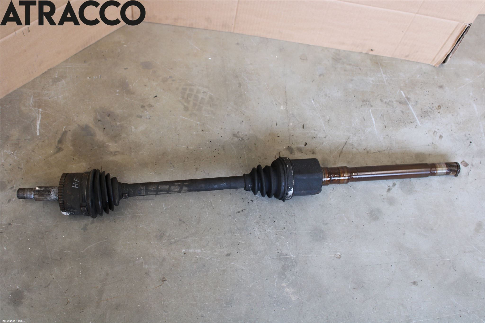 Landrover RANGE ROVER SPORT (L320) 05-09 Drivaksel Foran Kompl Høyre