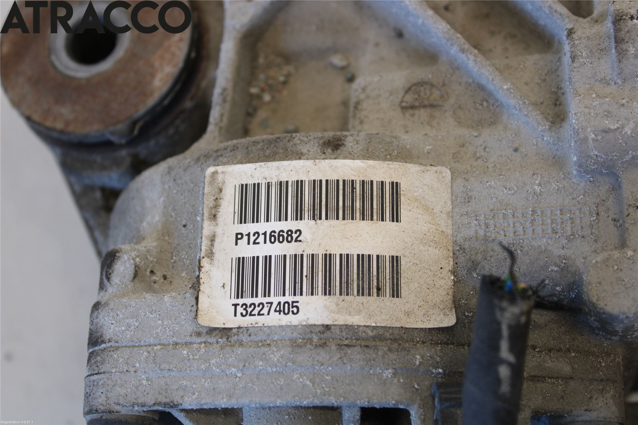 Volvo XC60 09-13 Bakaksel Kardang Bak -Diff