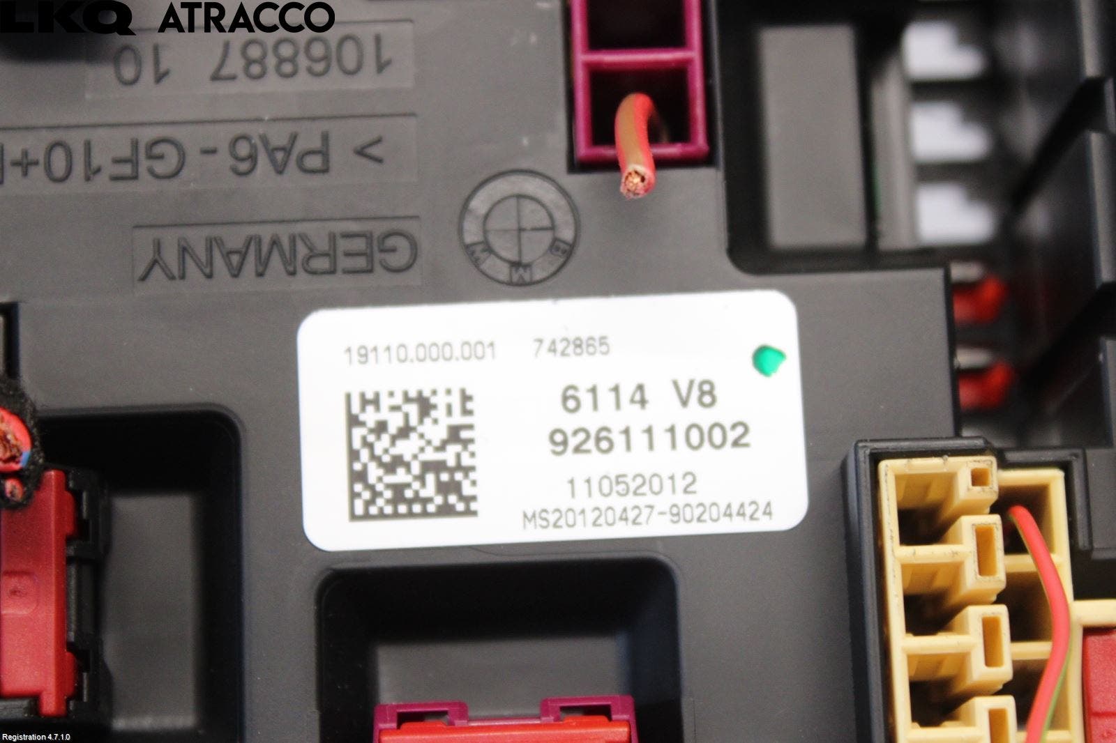 BMW 3 F30/F31/F80 12-19 Sikringsboks - Elsentral