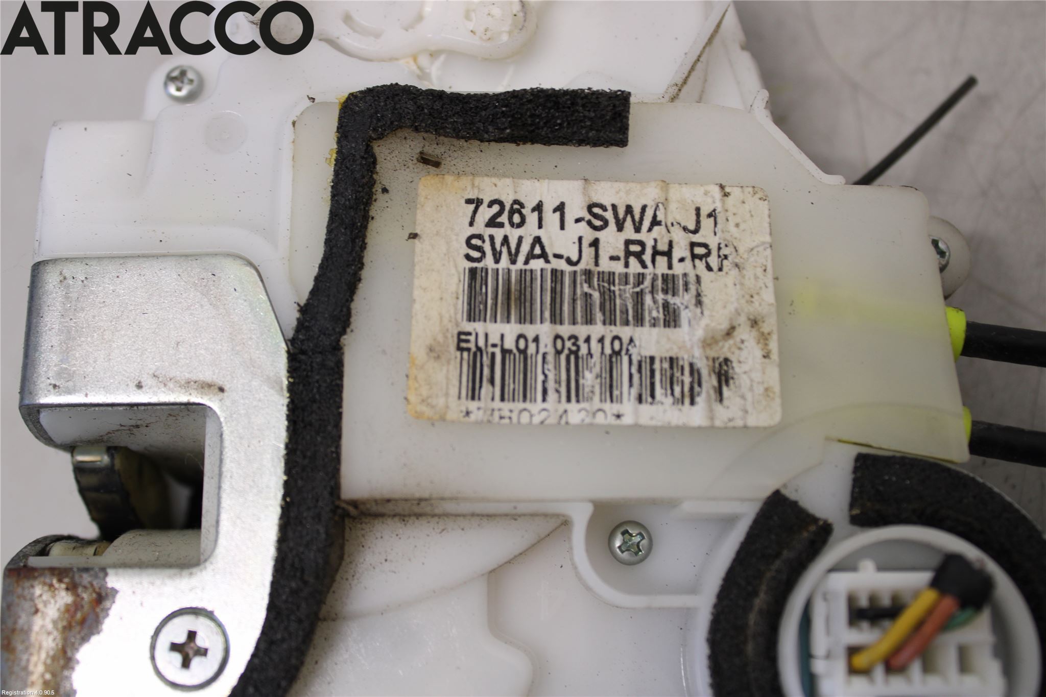 Honda CR-V 07-12 Dørlås - Låsekasse