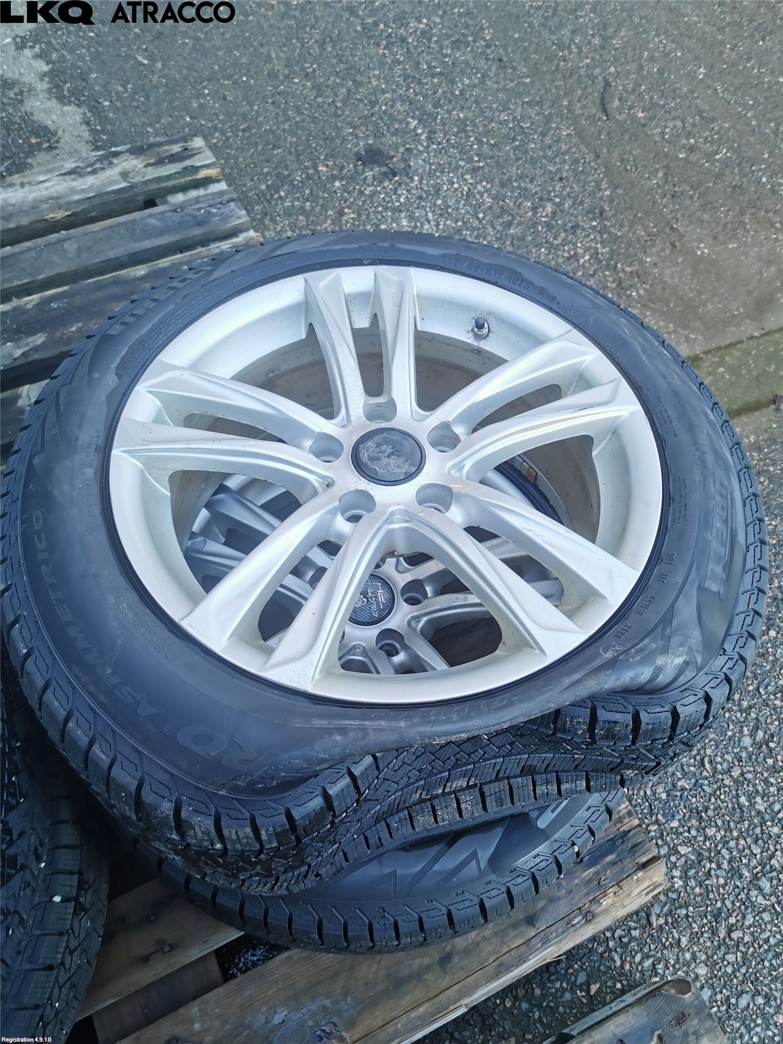 Mitsubishi OUTLANDER 13-21 Dekk Vinter På Alu Felg 4Stk