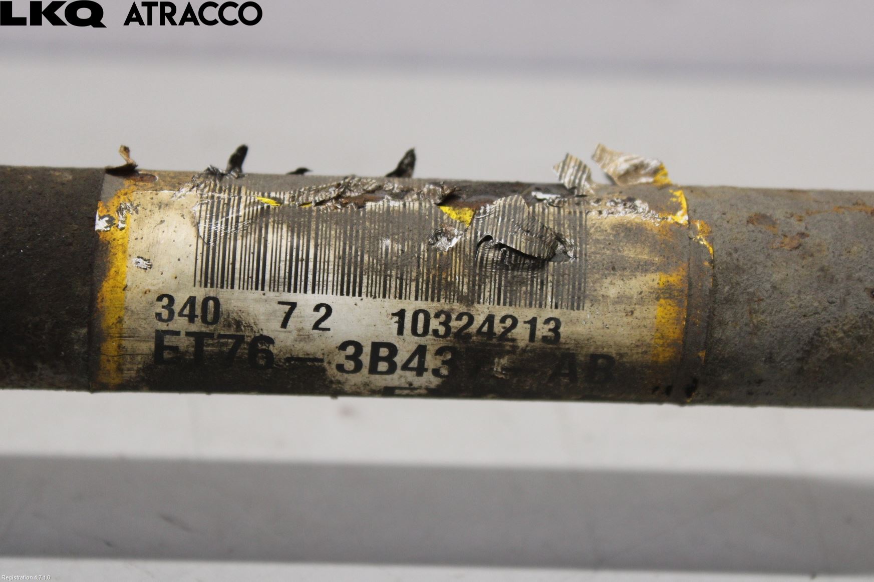 Ford TRANSIT CONNECT 09-13 Drivaksel Foran Kompl Venstre