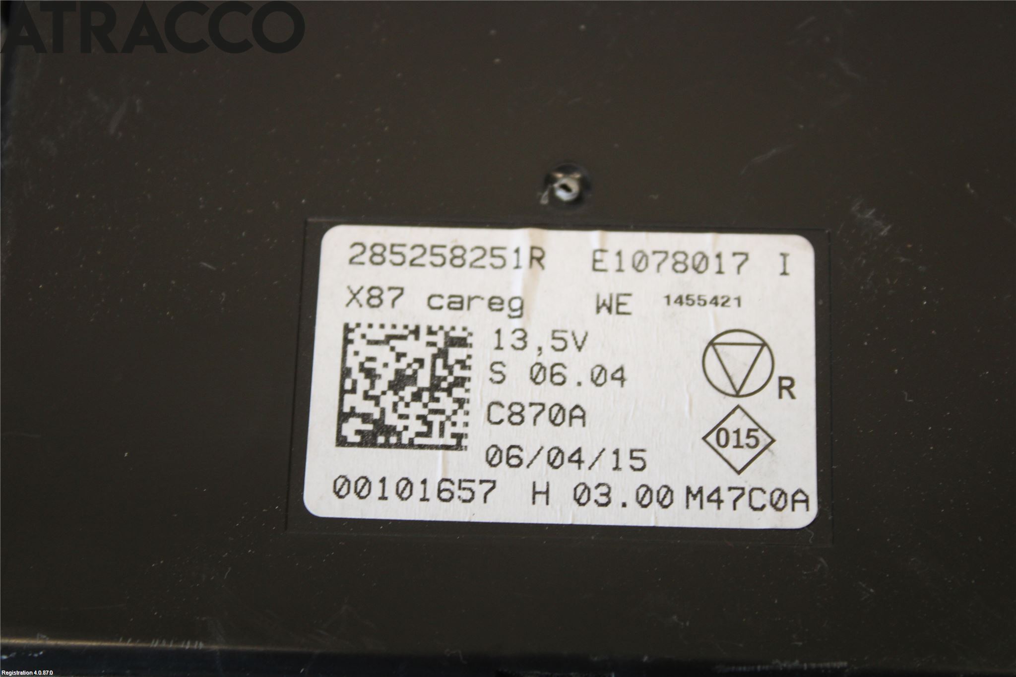 Renault CAPTUR 13-19 Styreenhet Kupevarme