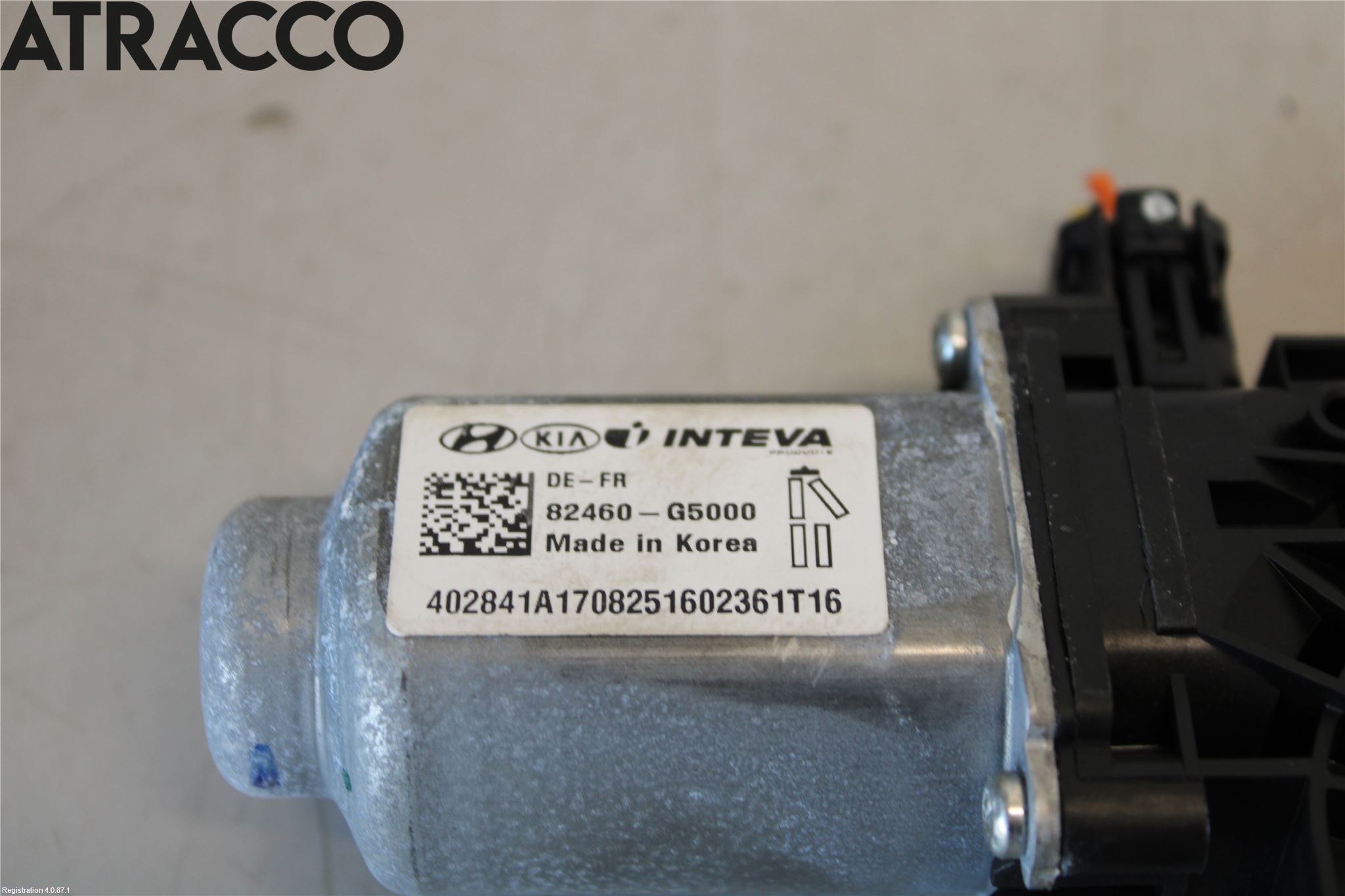 Kia NIRO (DE) 17-22 Vindusheismotor