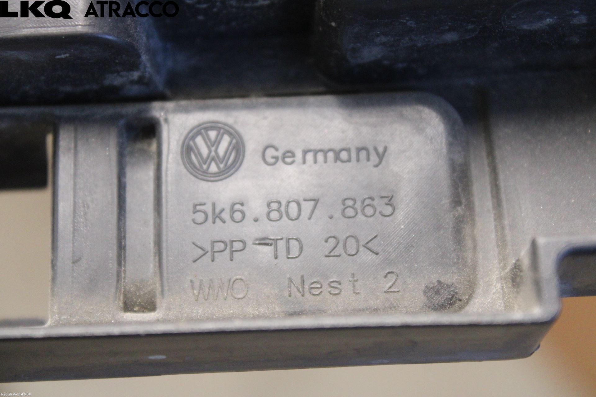 Volkswagen VW GOLF VI 09-13 Støtfanger Bak Deform Element