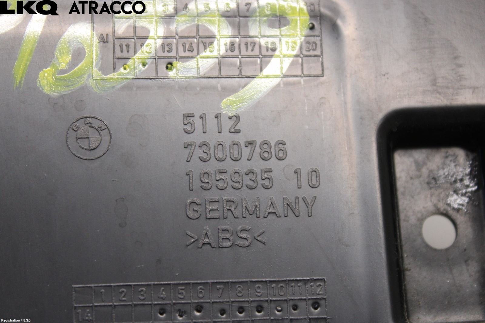 BMW 2 F45 Active Tourer 14-21 Støtfangerfeste Bak Høyre