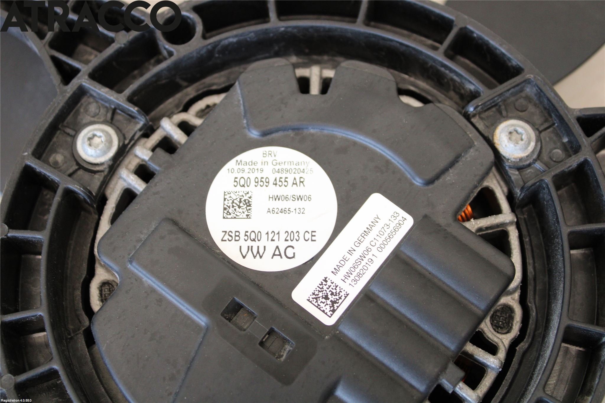 Volkswagen VW GOLF / E-GOLF VII 13-20 Kjølevifte Elektrisk