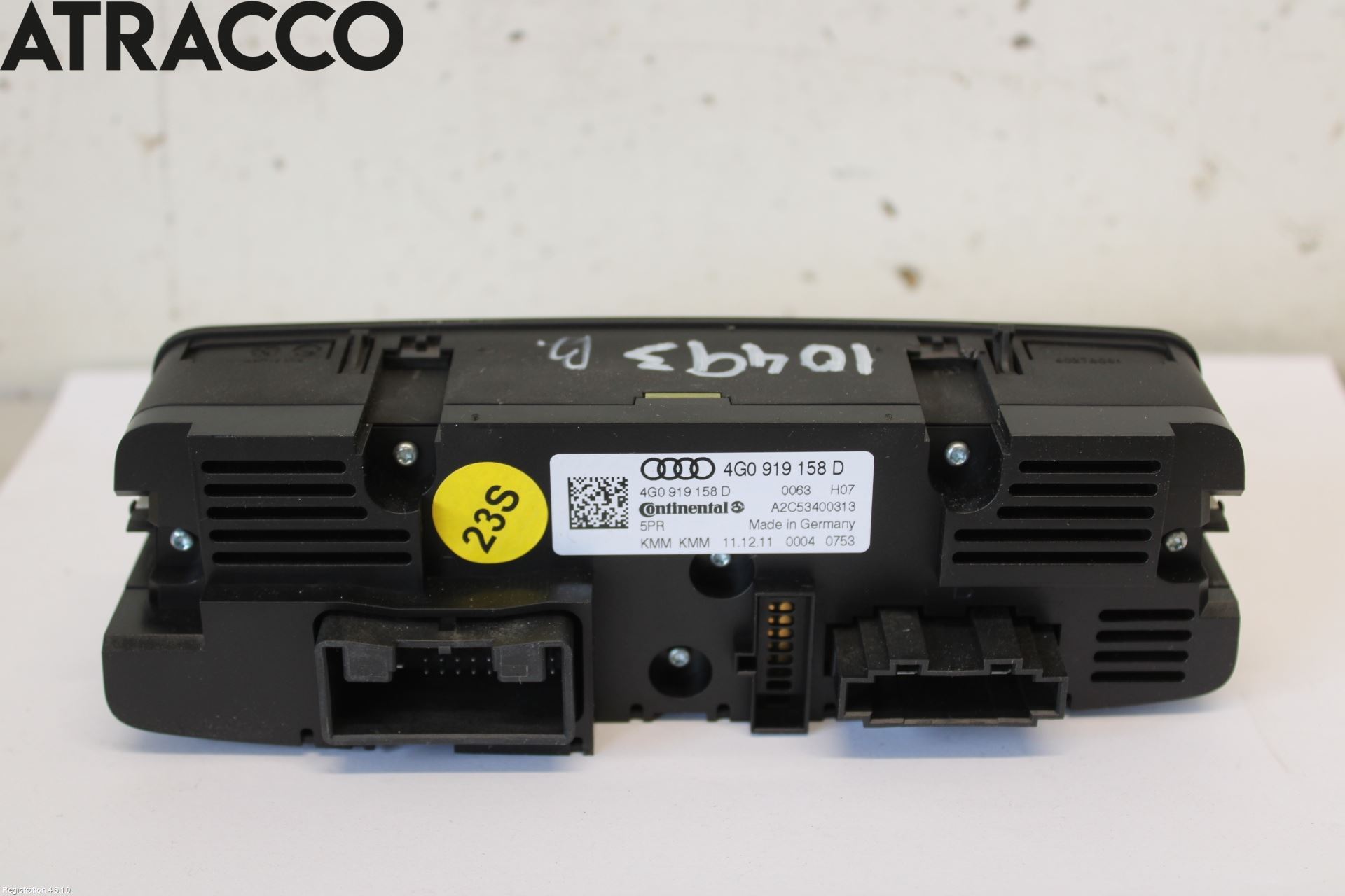 Audi A6/S6 4G 11-18 Varme Ac Betjening-Display