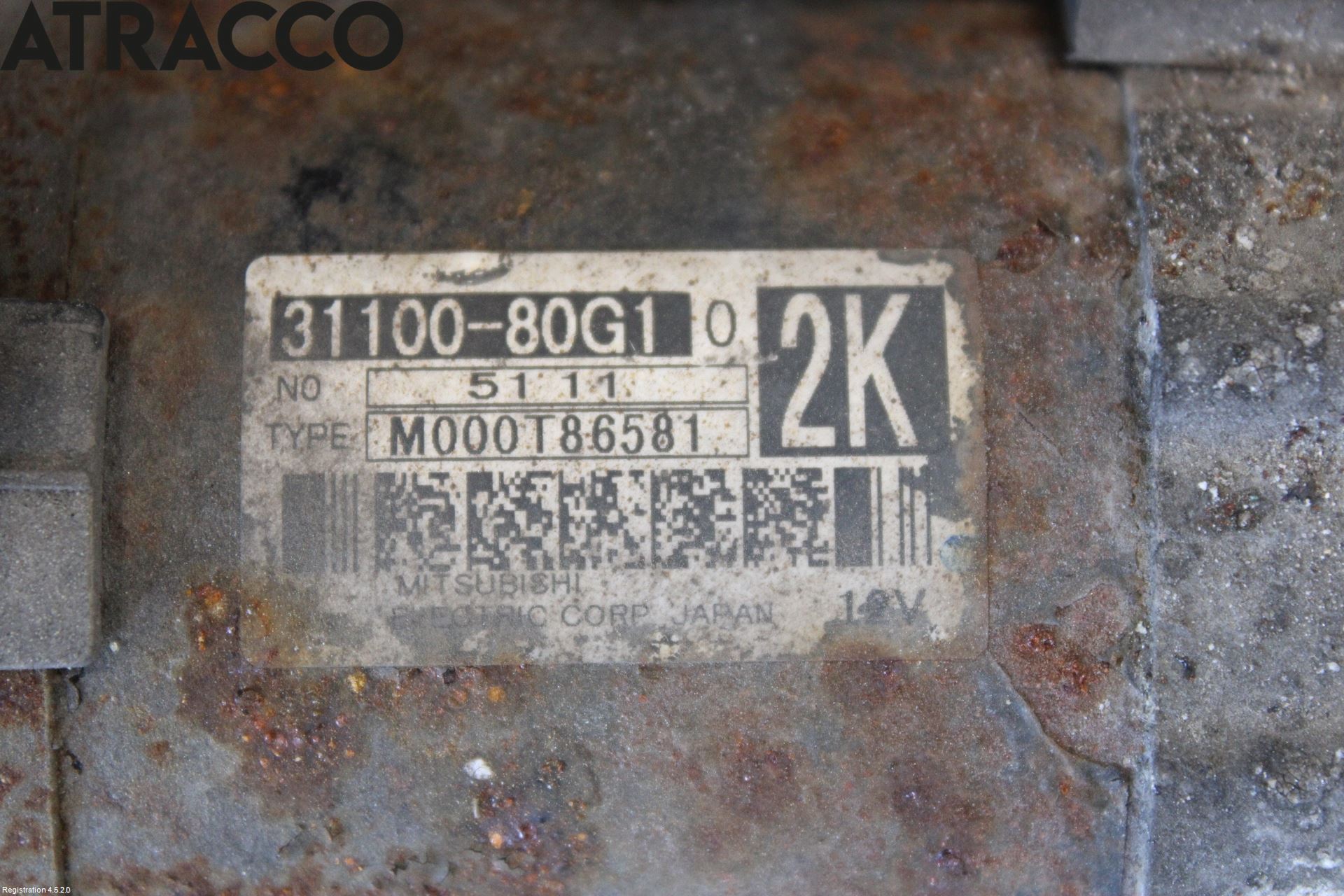 Suzuki LIANA Startmotor