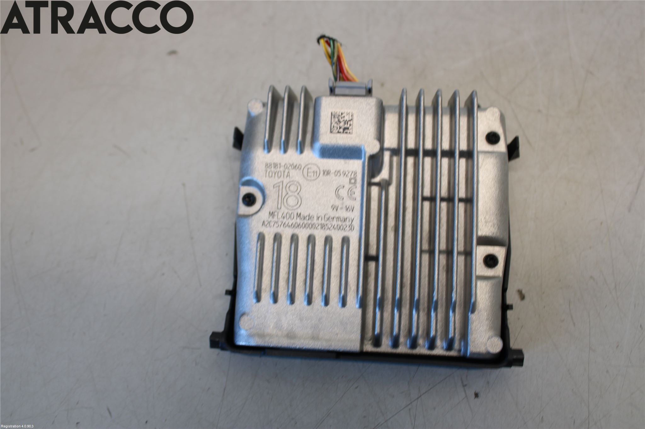 Toyota AURIS 13-19 Sensor Kollisjonsbeskyttelse