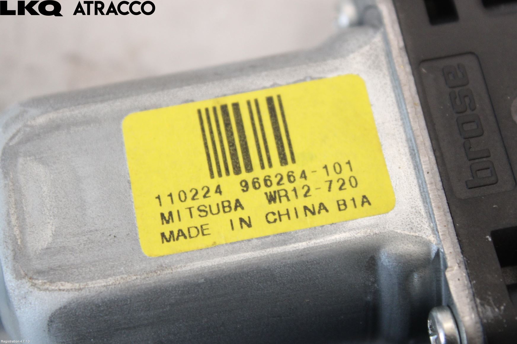 Volvo V60 11-13 Vindusheismotor