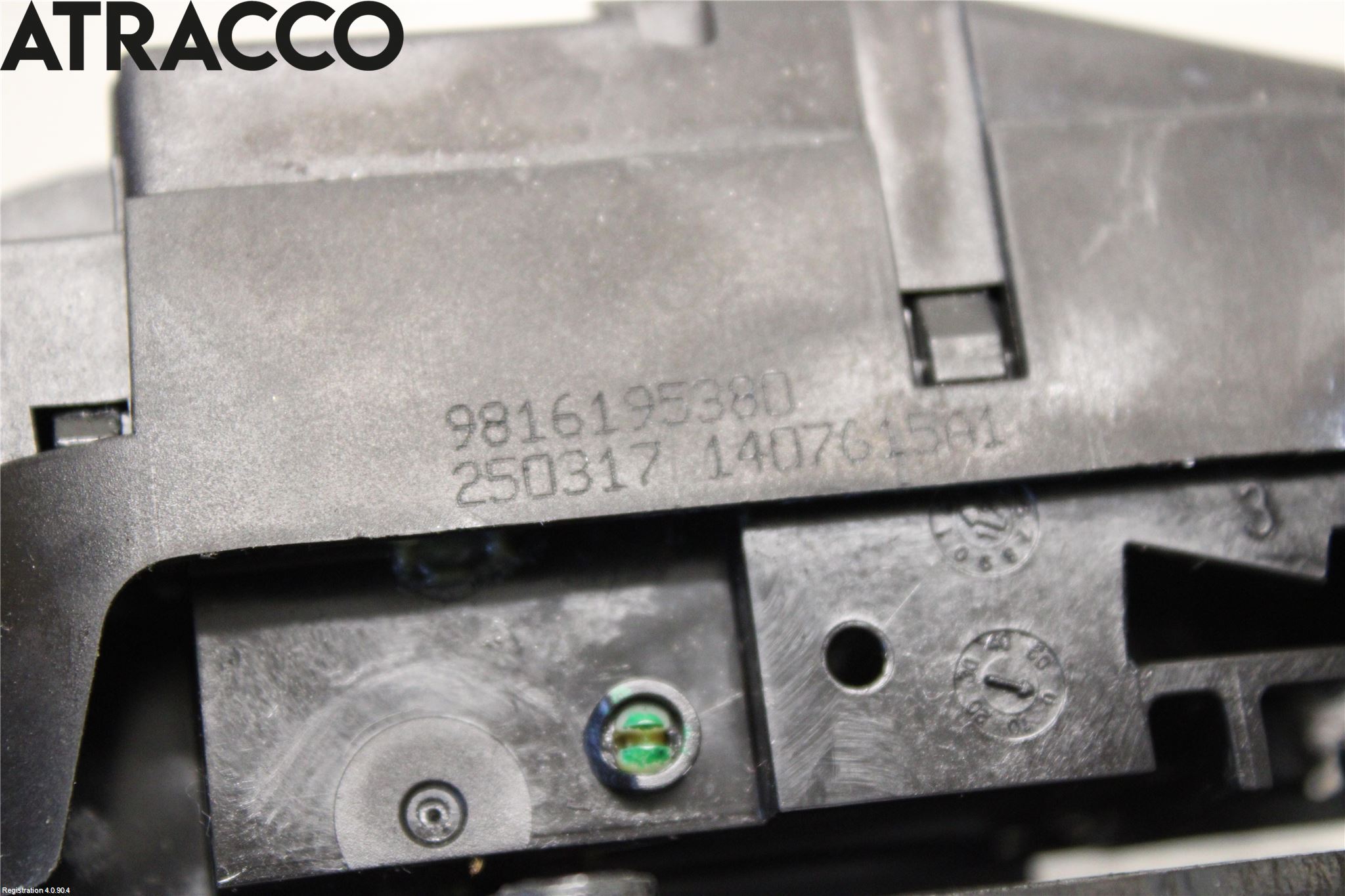 Peugeot 3008 17-24 Bakluke-Lokk Låsekasse