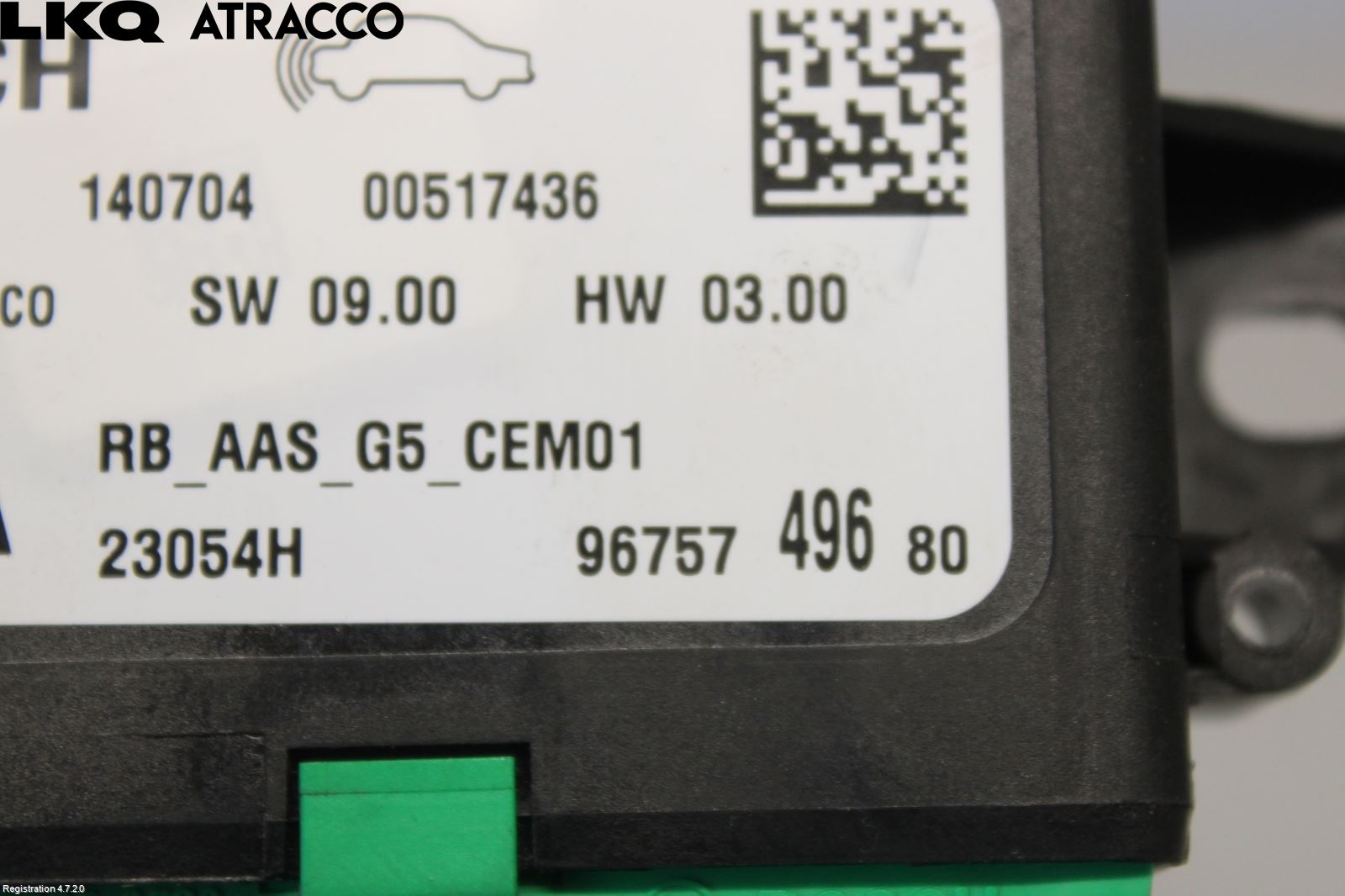 Peugeot 308 14-21 Styreenhet Parkering