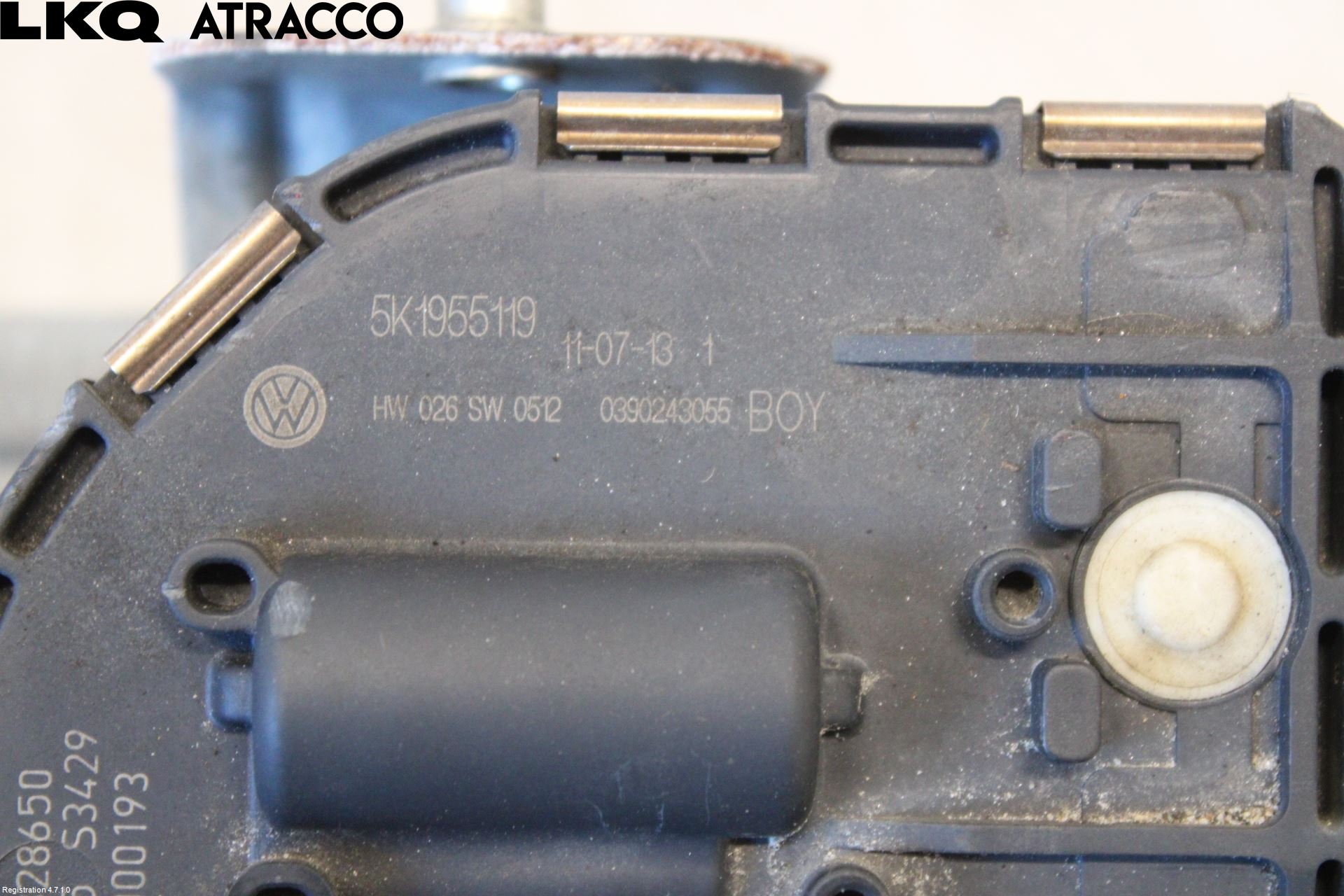 Volkswagen VW GOLF VI 09-13 Viskermotor Frontrute