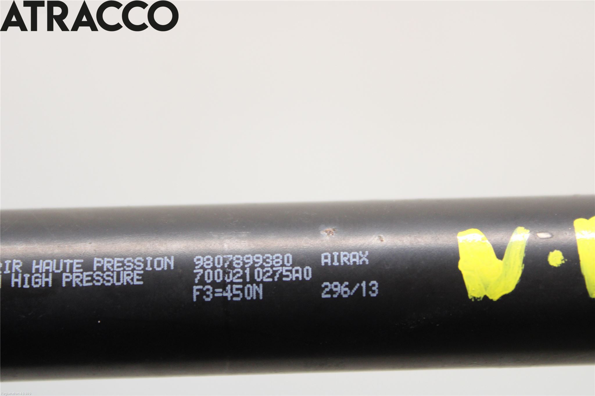 Peugeot 308 14-21 Bakluke Demper-Gassfjær