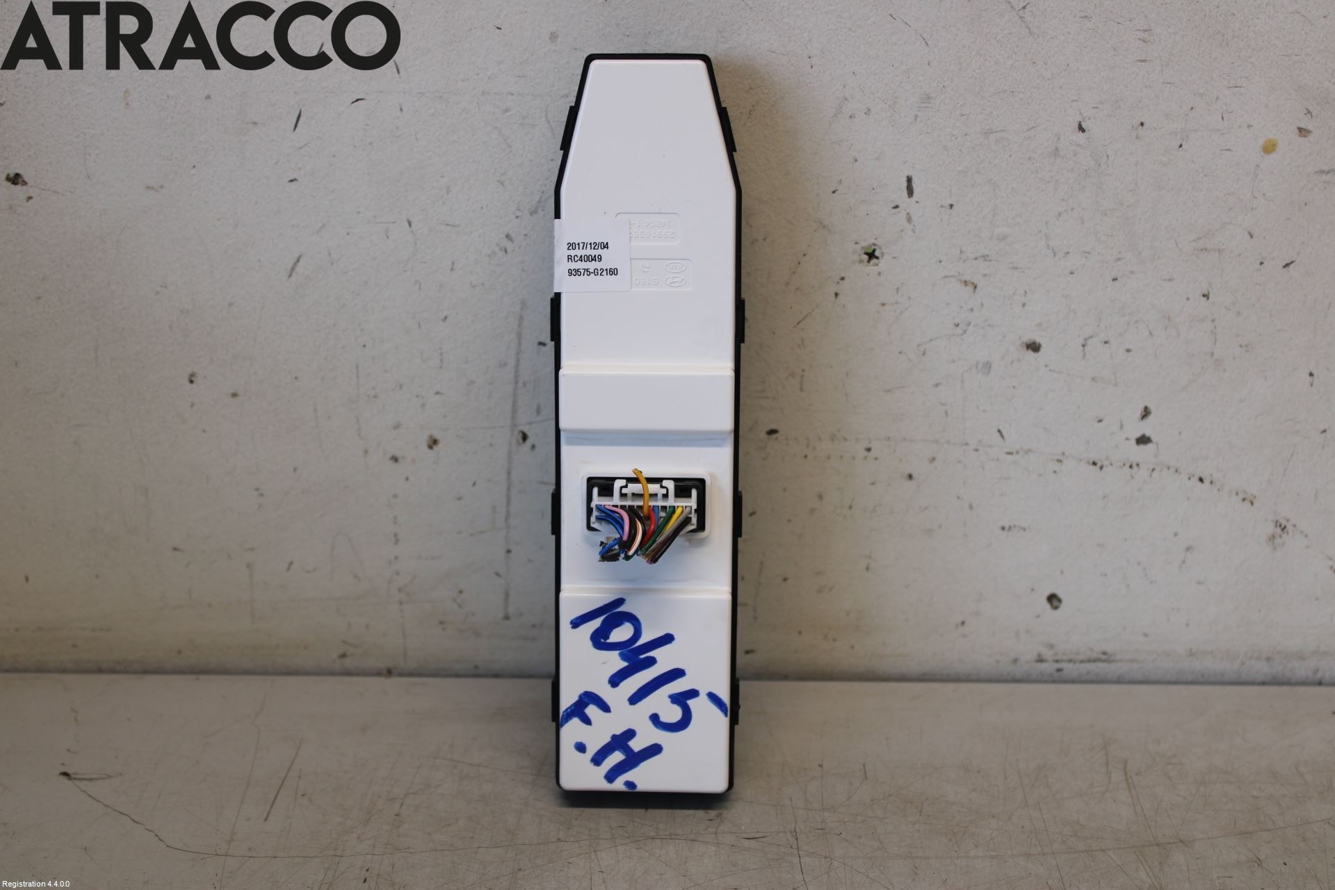 Hyundai IONIQ AE 17-22 Bryter Vindusheis