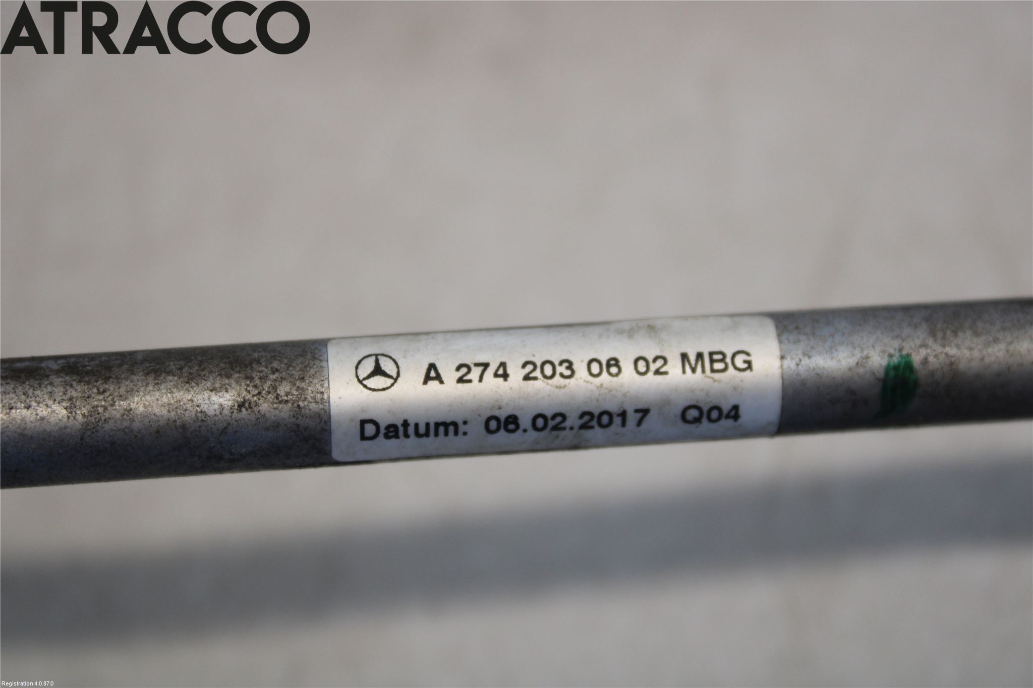 Mercedes-Benz MB C-KLASS (W205) 14-21 Turbo Vannrør