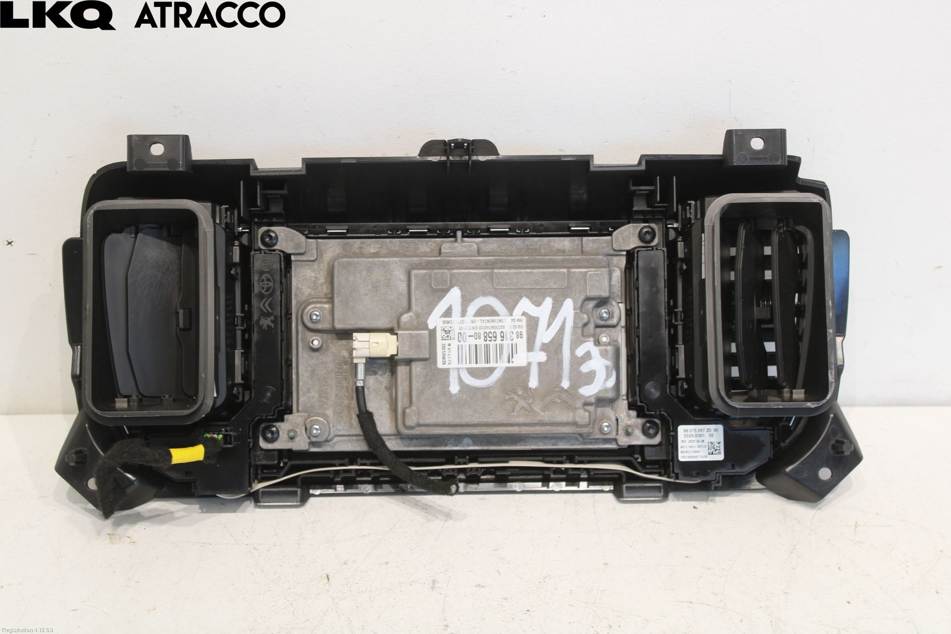 Peugeot EXPERT/E-EXPERT 17- Multifunktionsdisplay