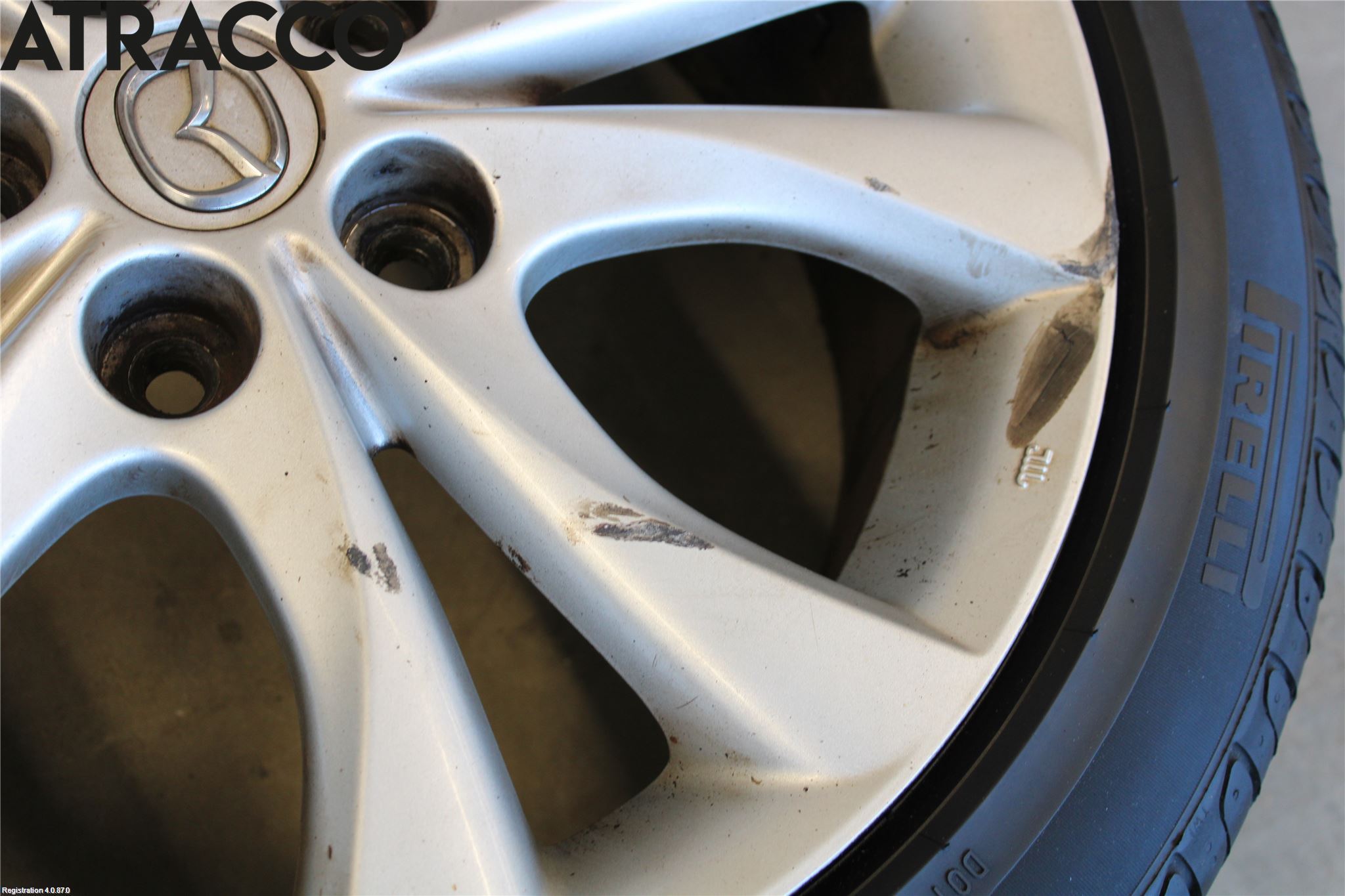 Mazda 5 05-10 Dekk Sommer På Alu Felg 4Stk