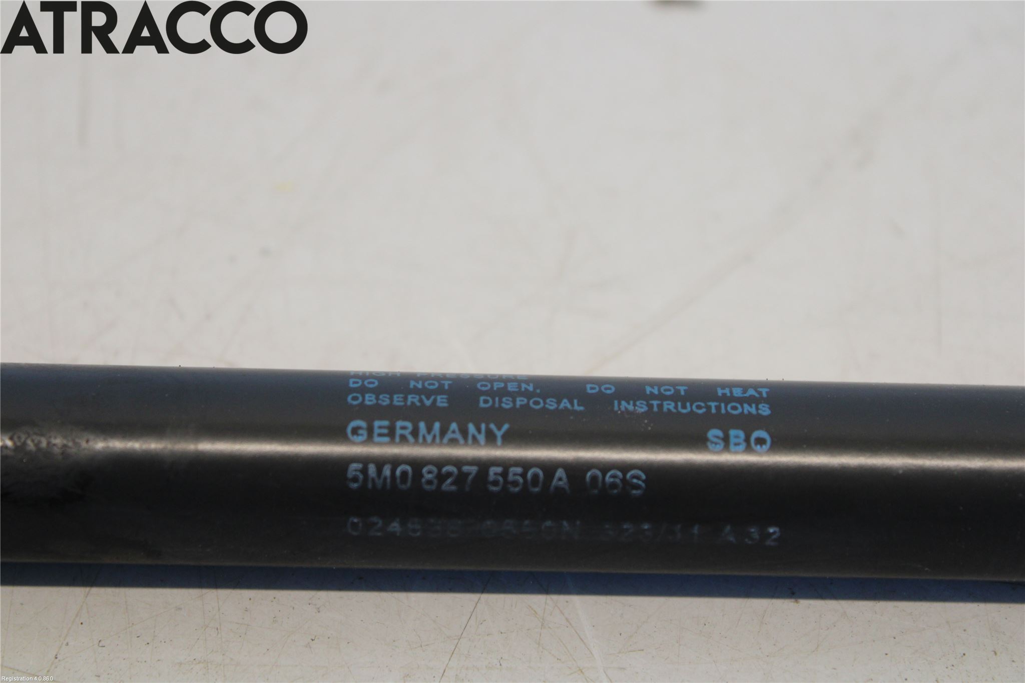 Volkswagen VW GOLF PLUS/CROSS GOLF 04-14 Bakluke Demper-Gassfjær