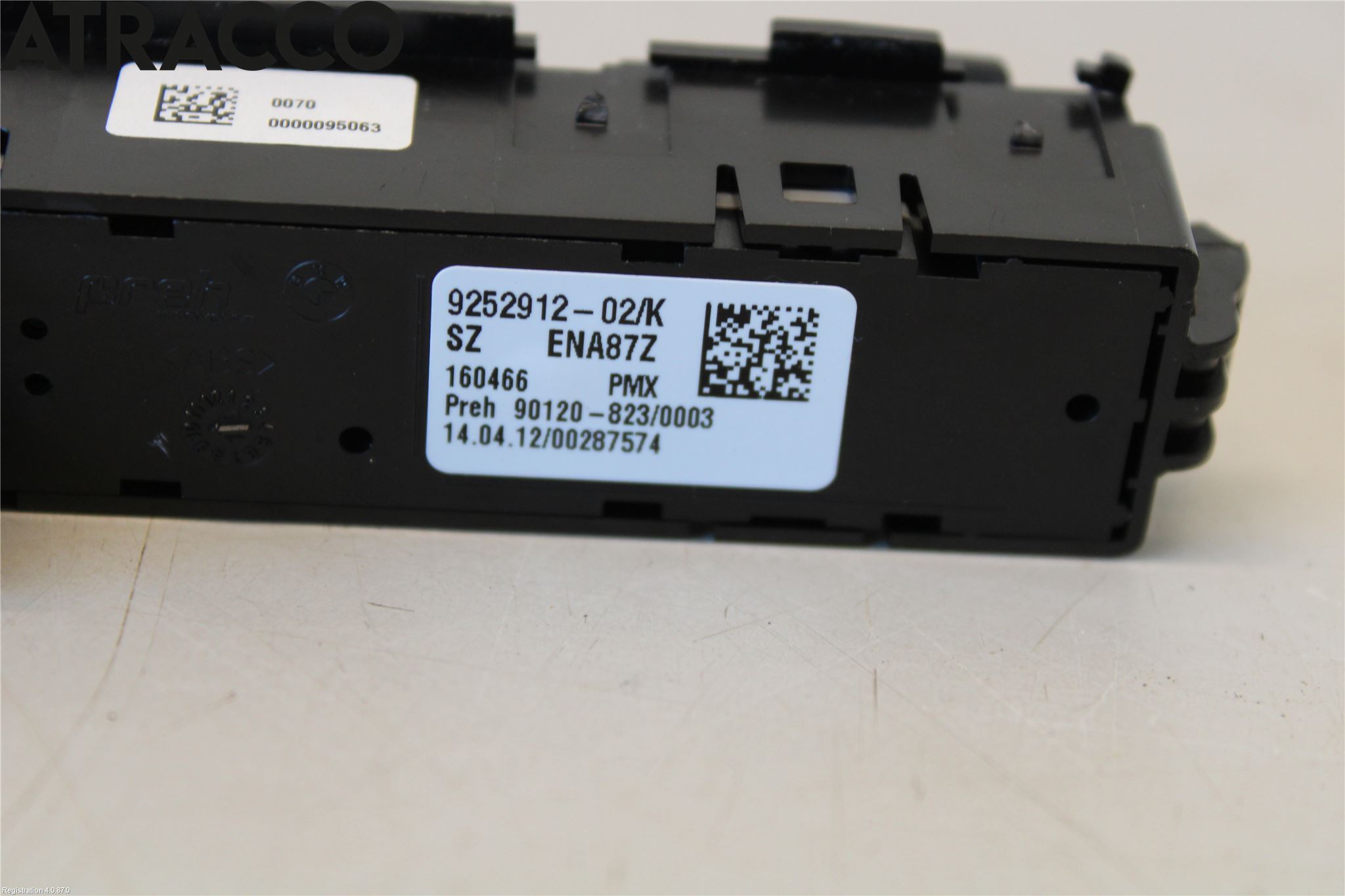 BMW 3 F30/F31/F80 12-19 Bryter Multifunksjon