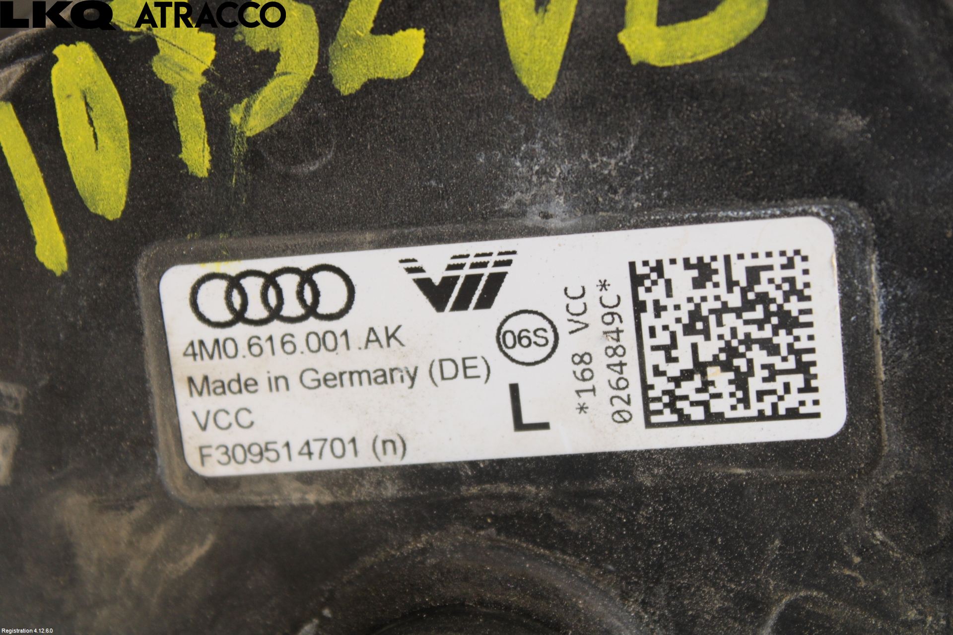 Audi E-TRON, S GE 19- Nivåreg Belg - Luftpute