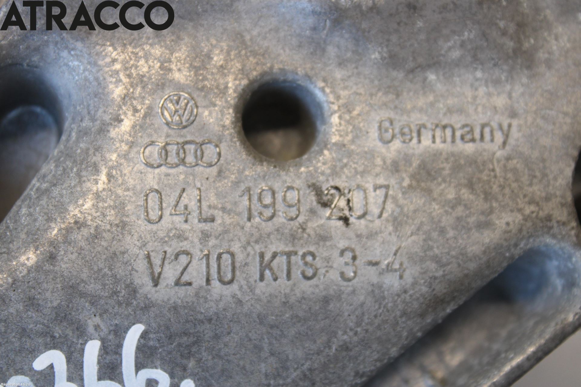 Skoda OCTAVIA (5E) 13-20 Motor Feste Stål-Alu