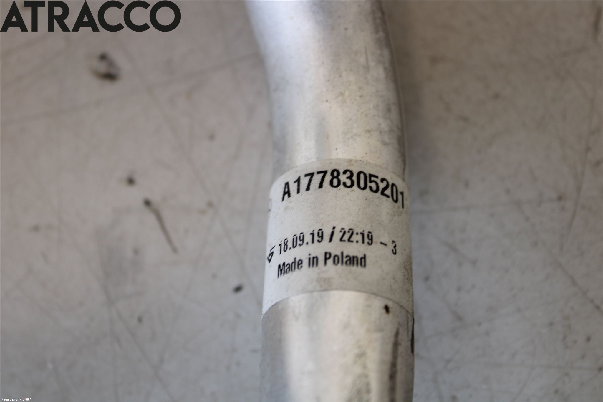Mercedes-Benz MB B-KLASS (W246/W242) 12-19 Varme Ac Slange - Rør