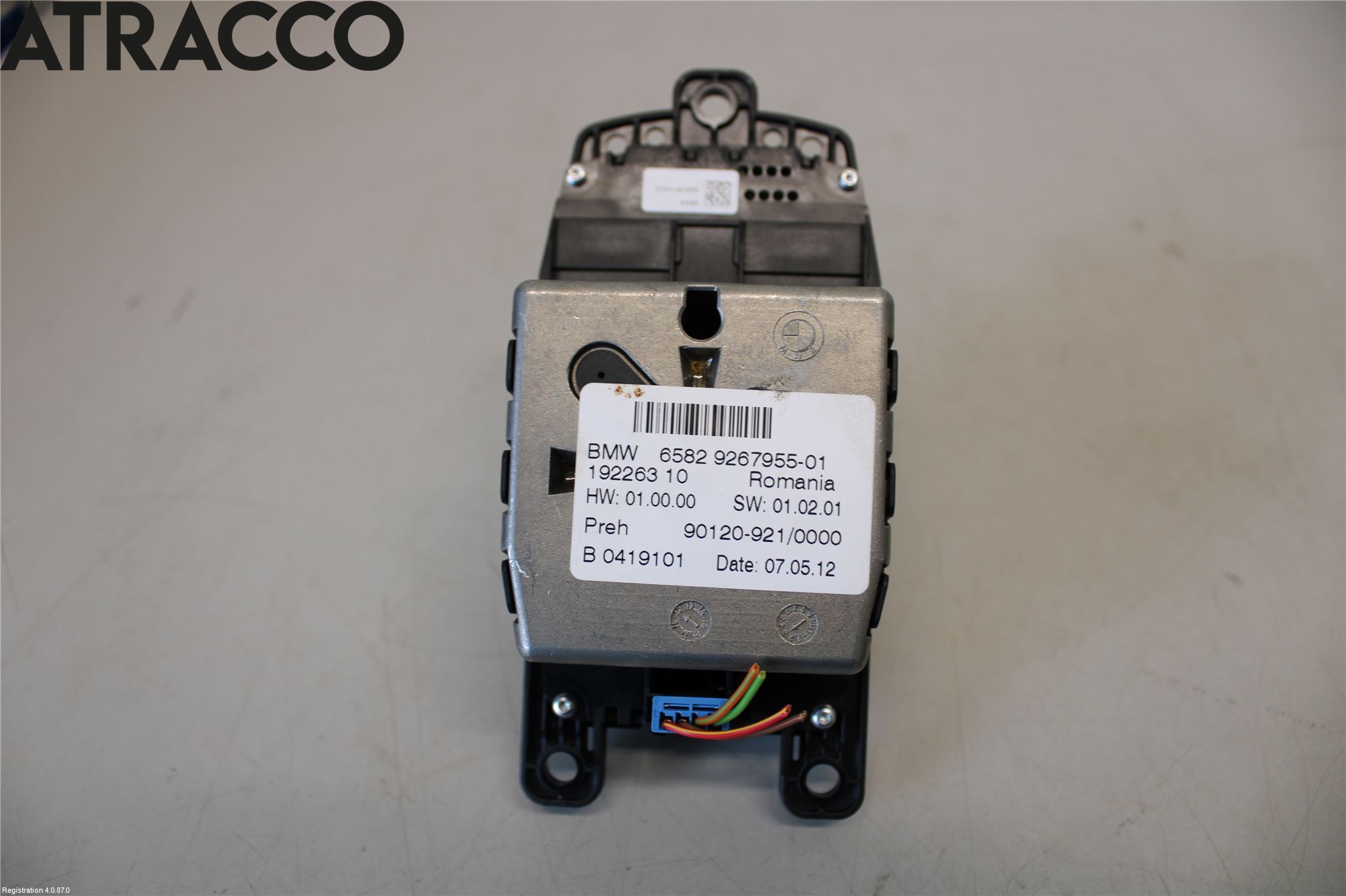 BMW 3 F30/F31/F80 12-19 Bryter Multifunksjon