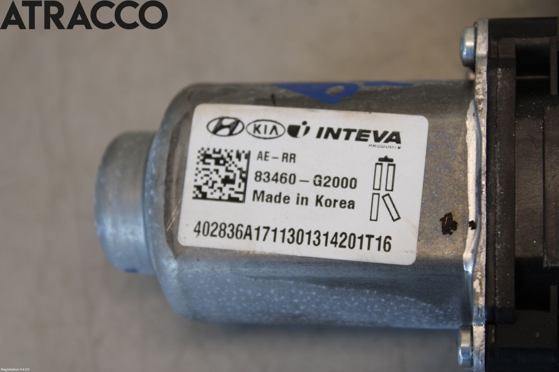 Hyundai IONIQ AE 17-22 Vindusheismotor