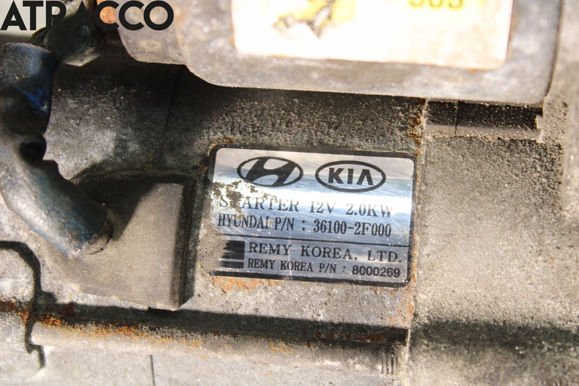 Hyundai SANTA FE 13-18 Startmotor Diesel