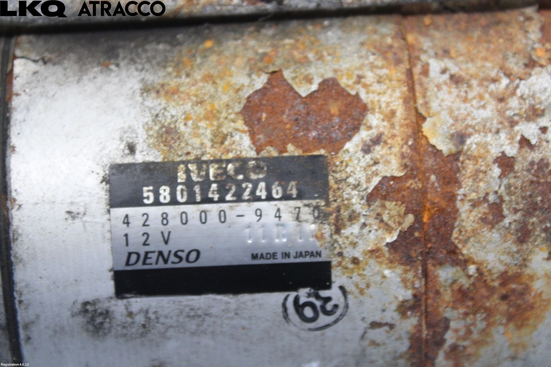 Iveco DAILY 14->> Startmotor Diesel