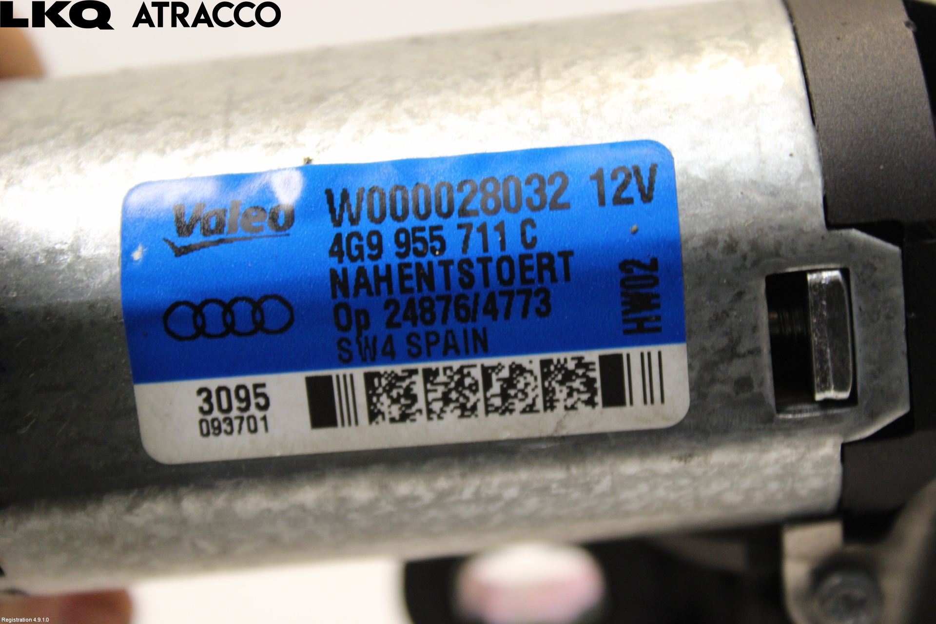 Audi A1/S1 11-18 Viskermotor Bakluke