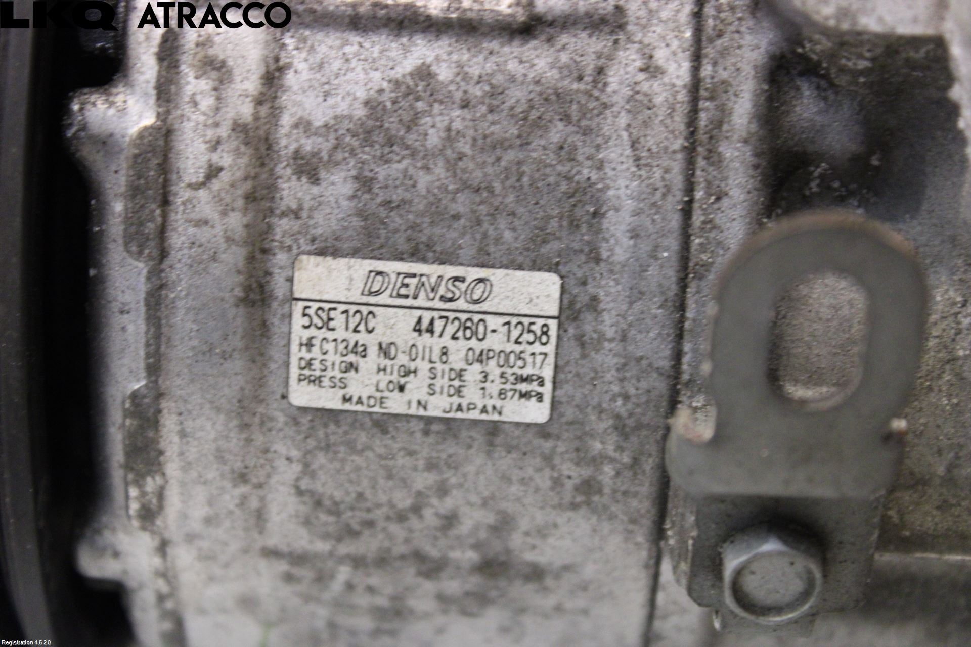 Toyota RAV 4 06-12 Varme Ac Kompressor