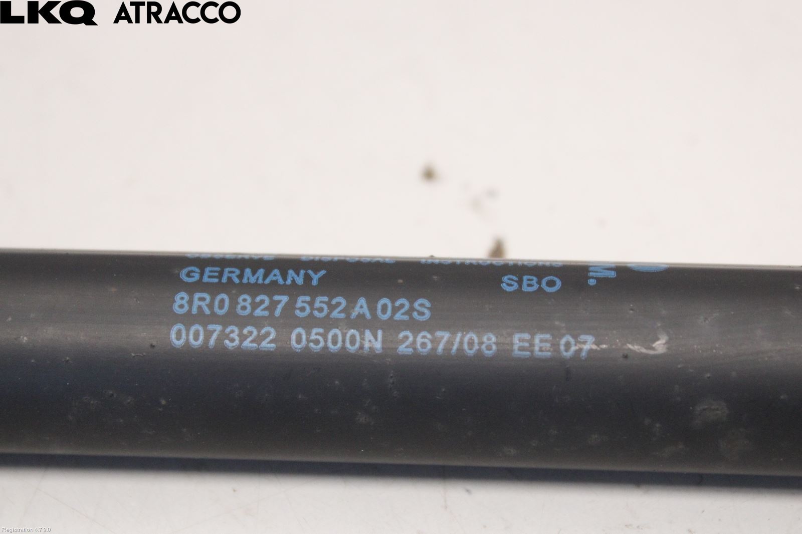 Audi Q5 09-16 Bakluke Demper-Gassfjær