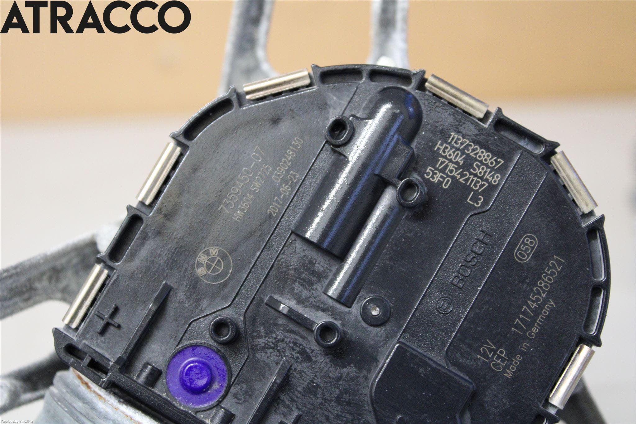 BMW i3 I01 13-22 Viskermotor Frontrute