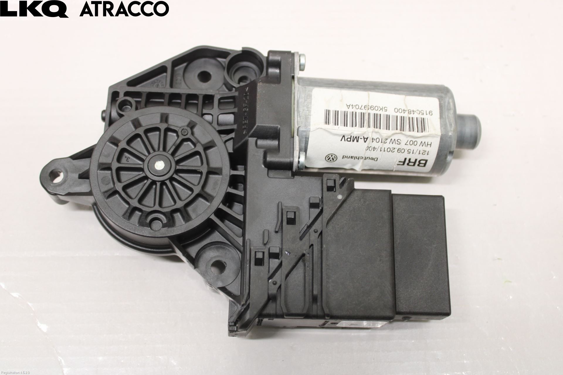 Volkswagen VW TOURAN 10-15 Vindusheismotor