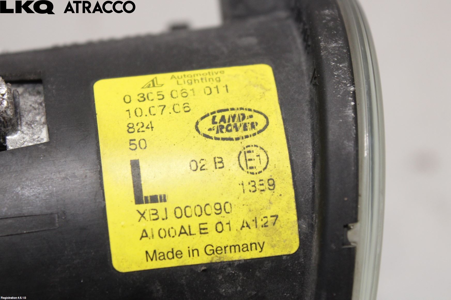 Landrover LAND ROVER RANGE ROVER L322 02-12 Frontlykt-Kurve-Tåkelys