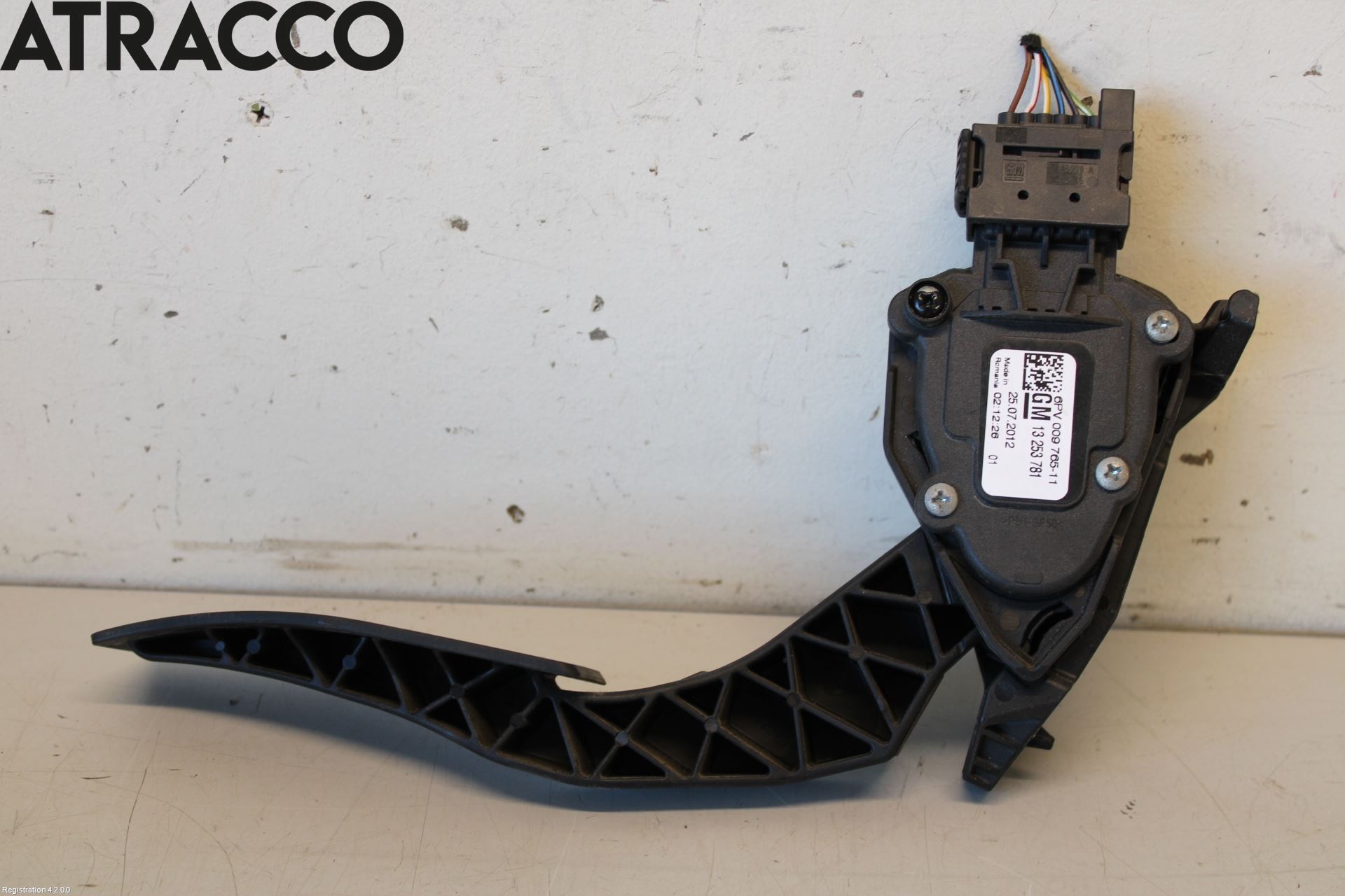 Opel ZAFIRA C 12-19 Gasspedal