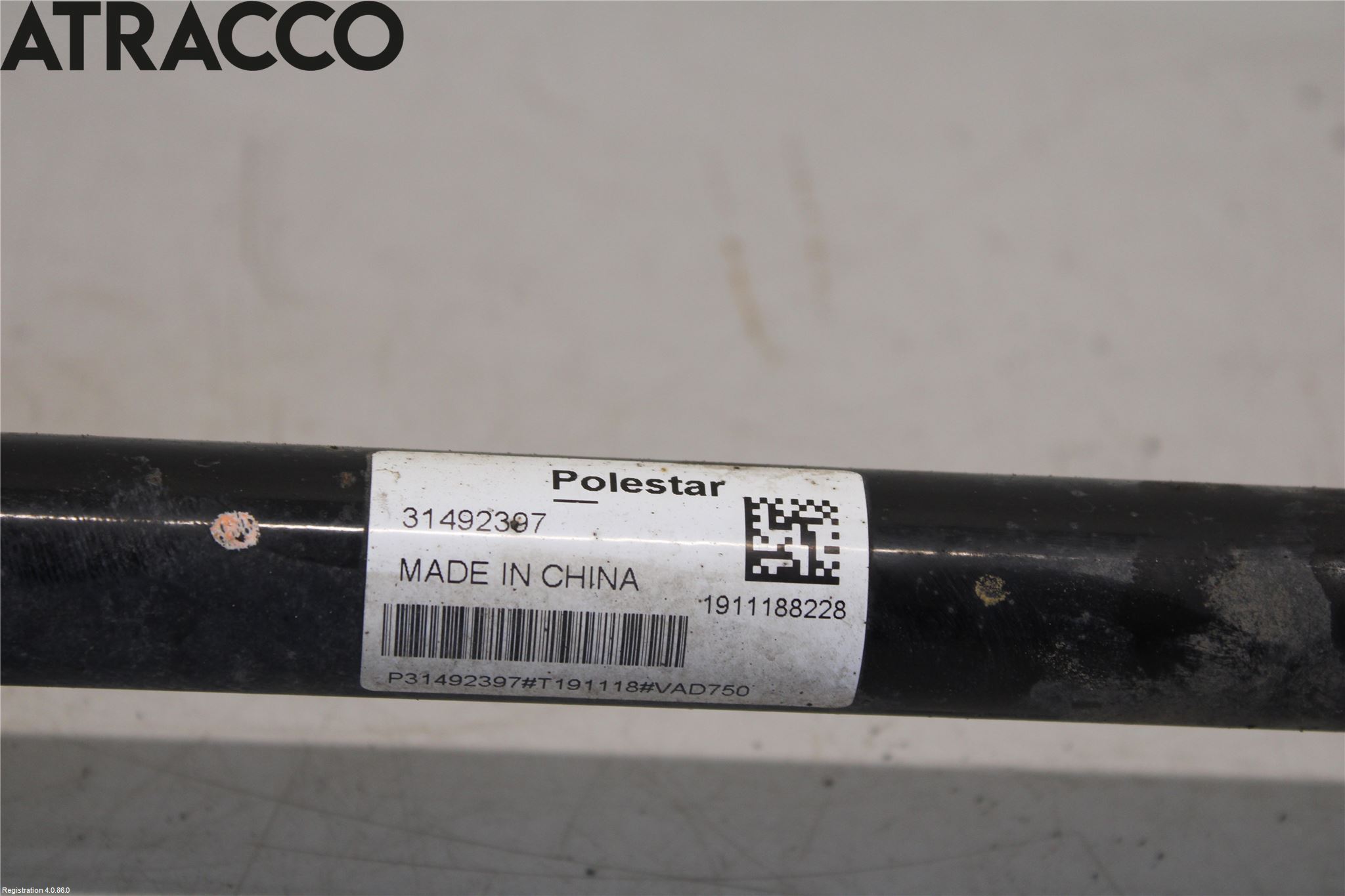 Polestar 2 20- Drivaksel Bak Kompl Venstre