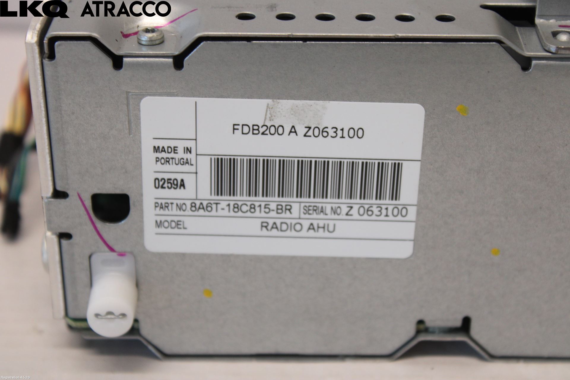 Ford FIESTA 09-12 Stereo Radio Med Cd