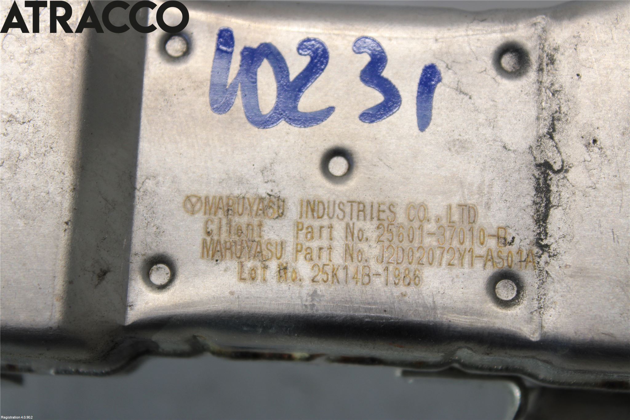 Toyota PRIUS+ ZVW40 12-20 Eksos Kjøler