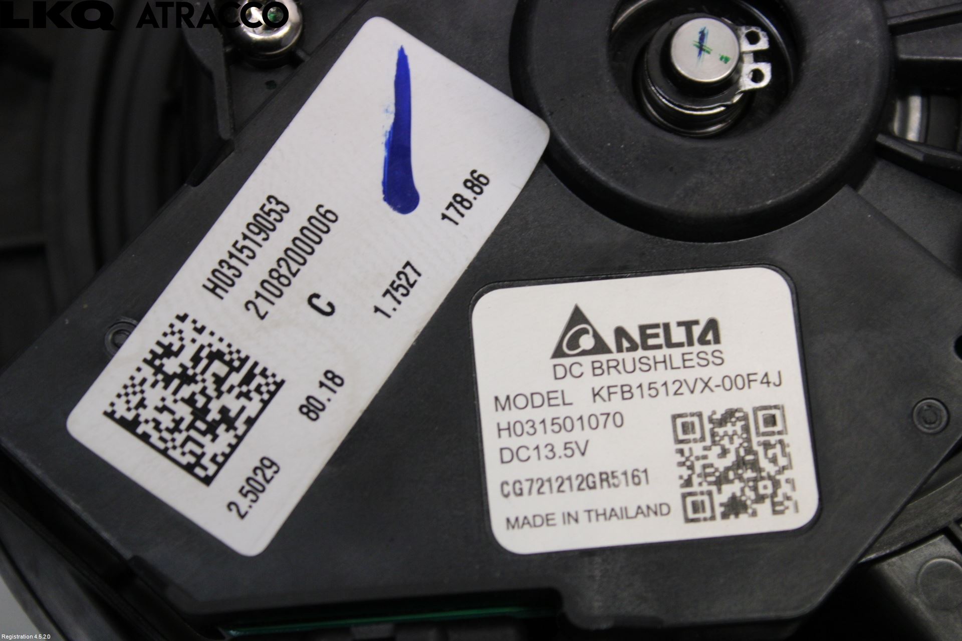 Tesla MODEL 3 17- Varmeapparat Viftemotor