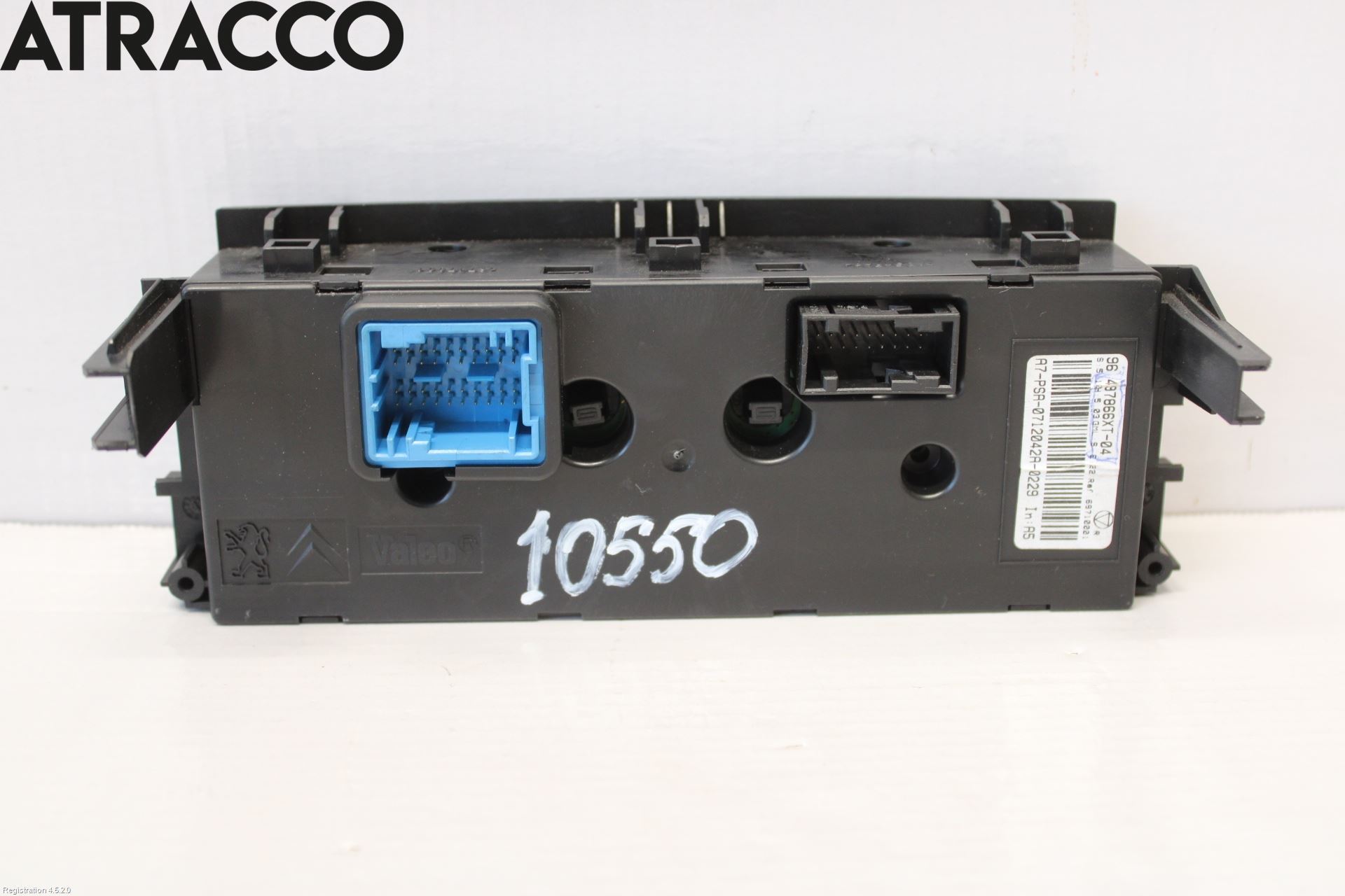 Peugeot 207 Varme Ac Betjening-Display