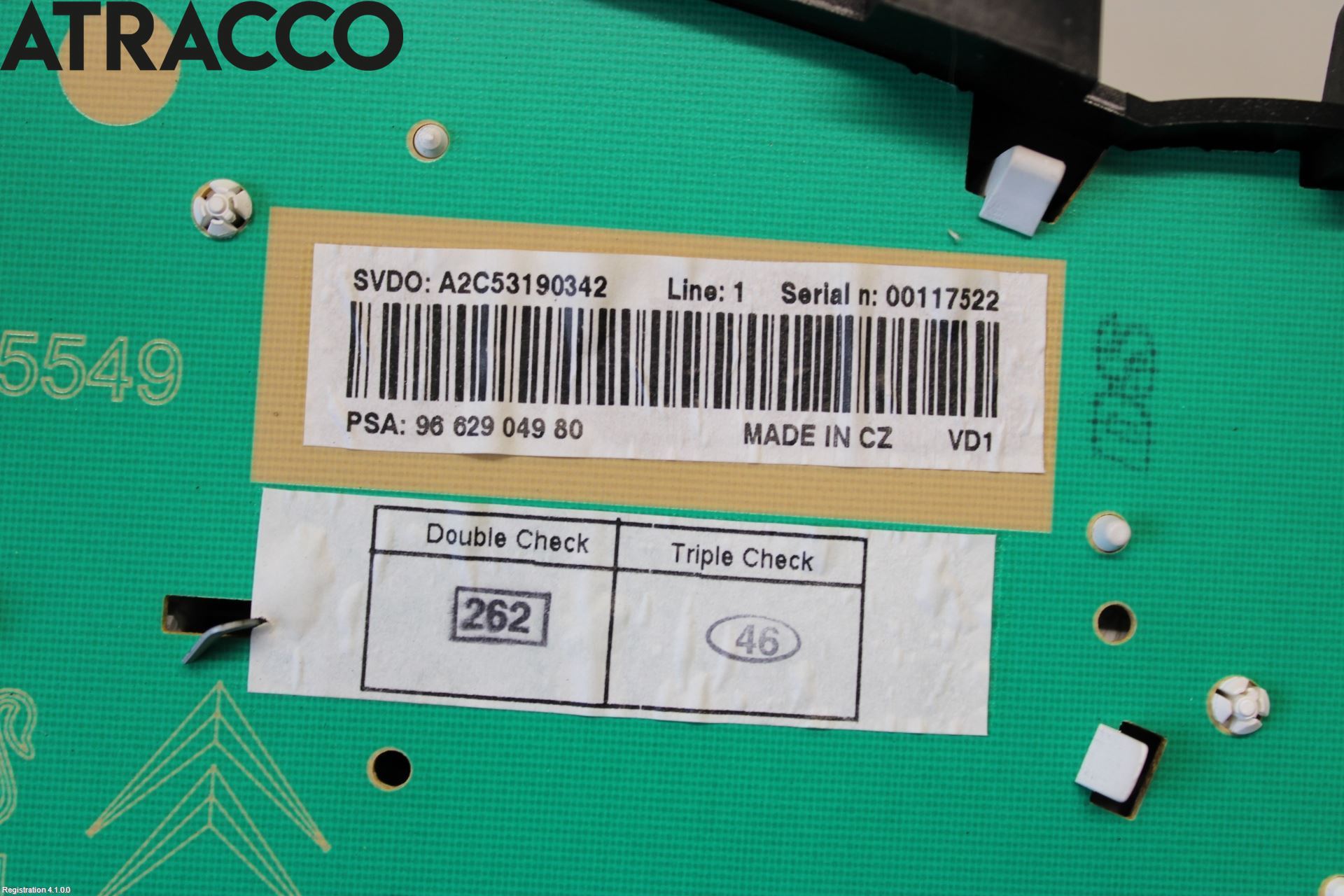 Peugeot 207 Instr Kombinert