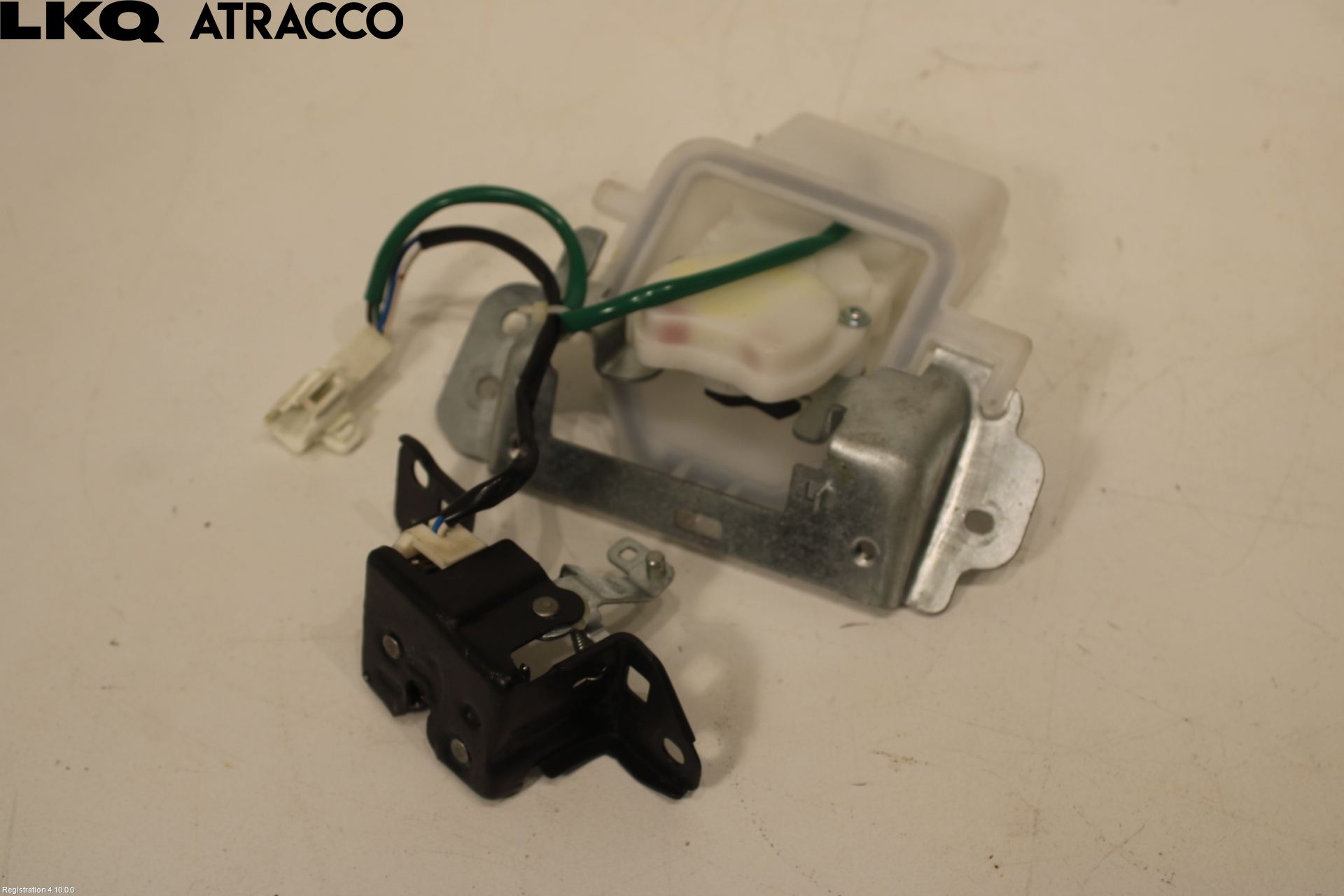 Toyota LANDCRUISER J150 10-23 Bakluke-Lokk Låsekasse